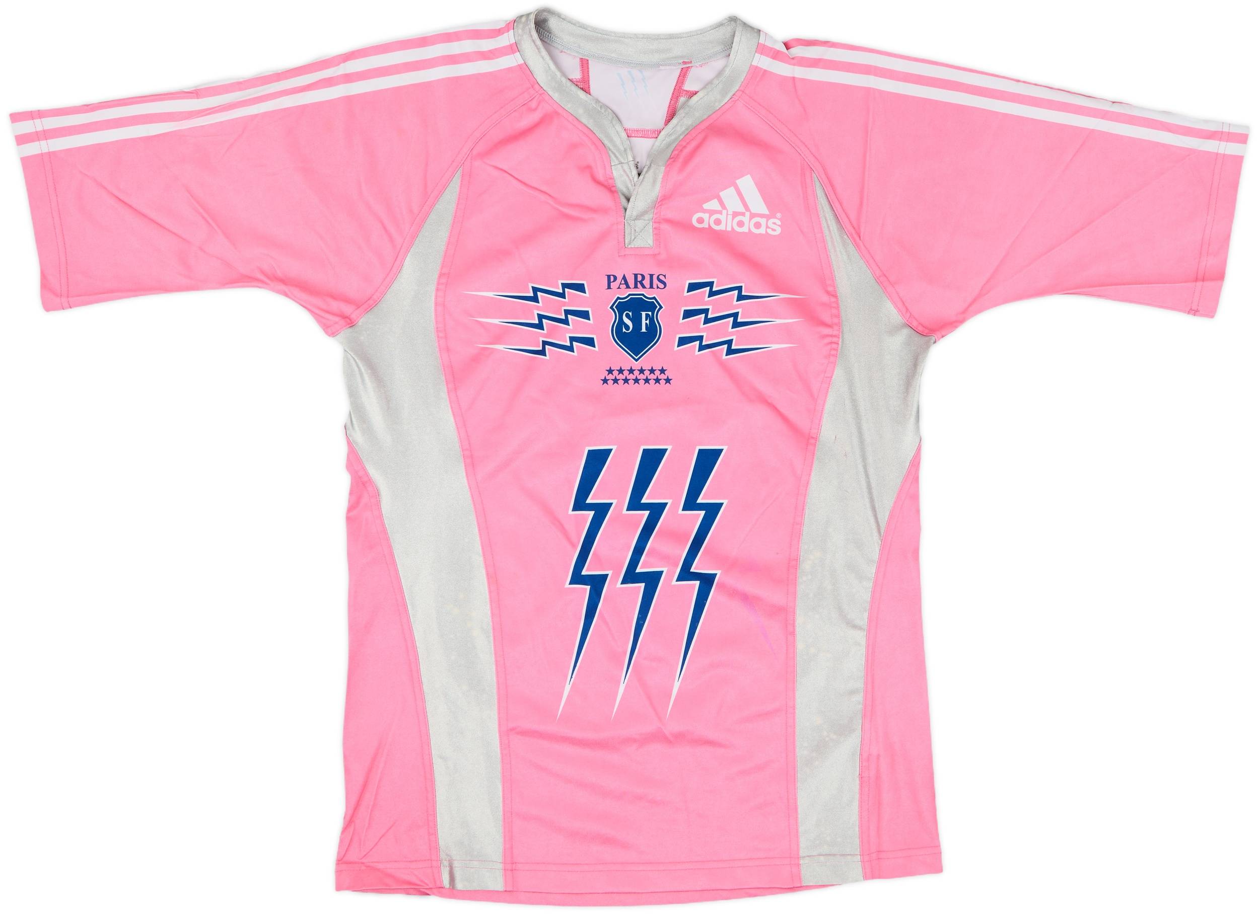 2007 Stade Francais Rugby Union Away Shirt 8/10 (L)