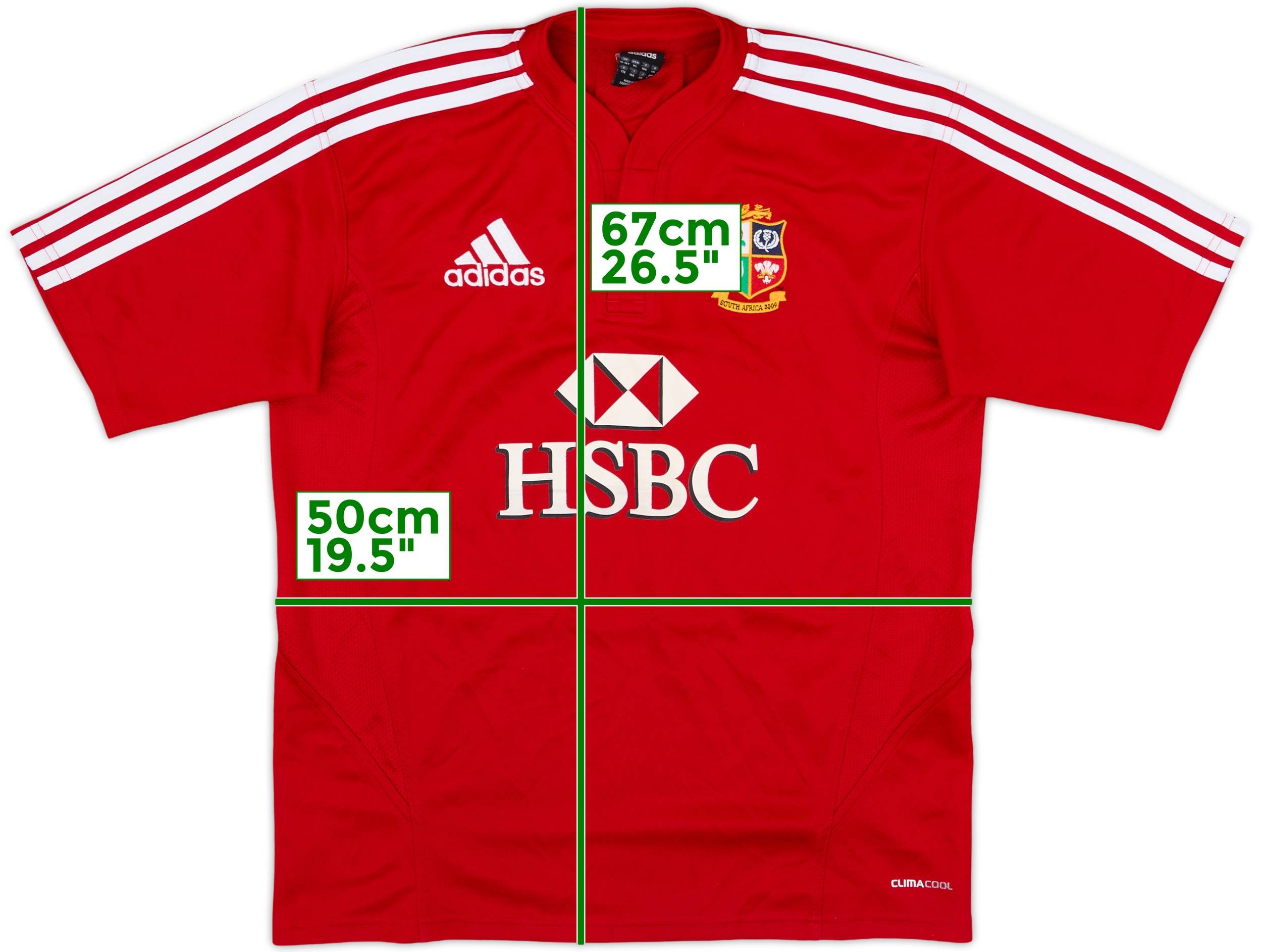 2009 British & Irish Lions Rugby 'South Africa Tour' Shirt - 7/10