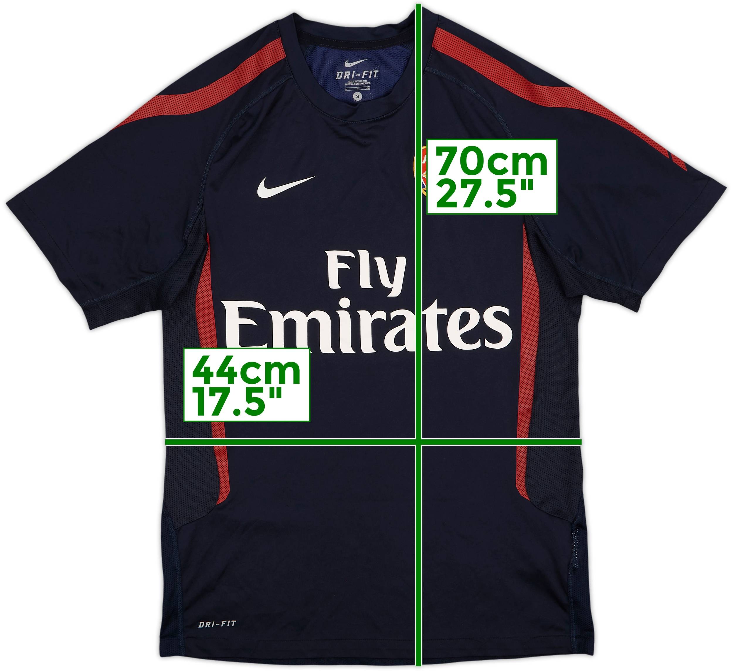 2010-11 Arsenal Nike Training Shirt - 9/10 - (S)