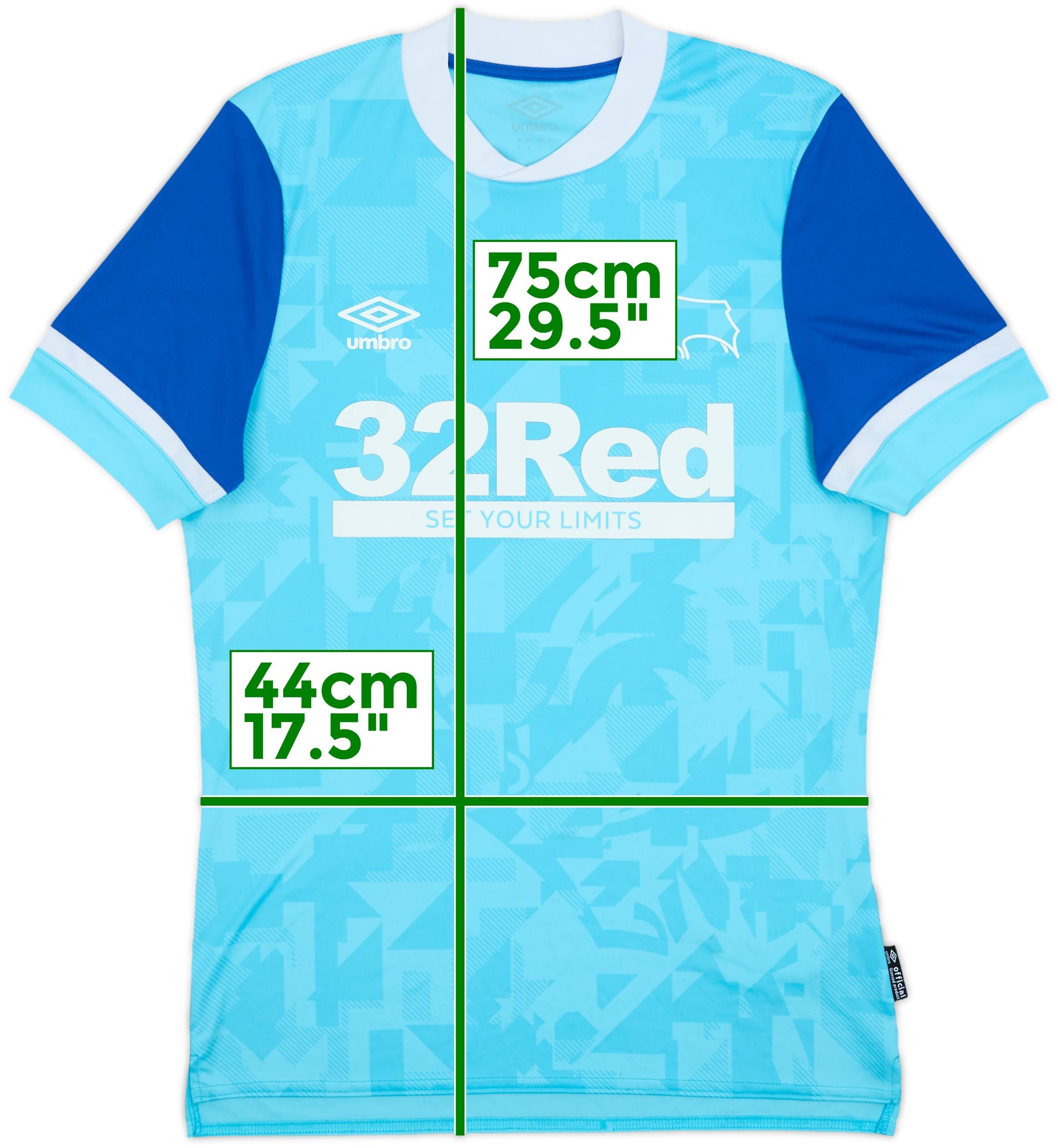 2021-22 Derby County Away Shirt - 7/10 - (M)