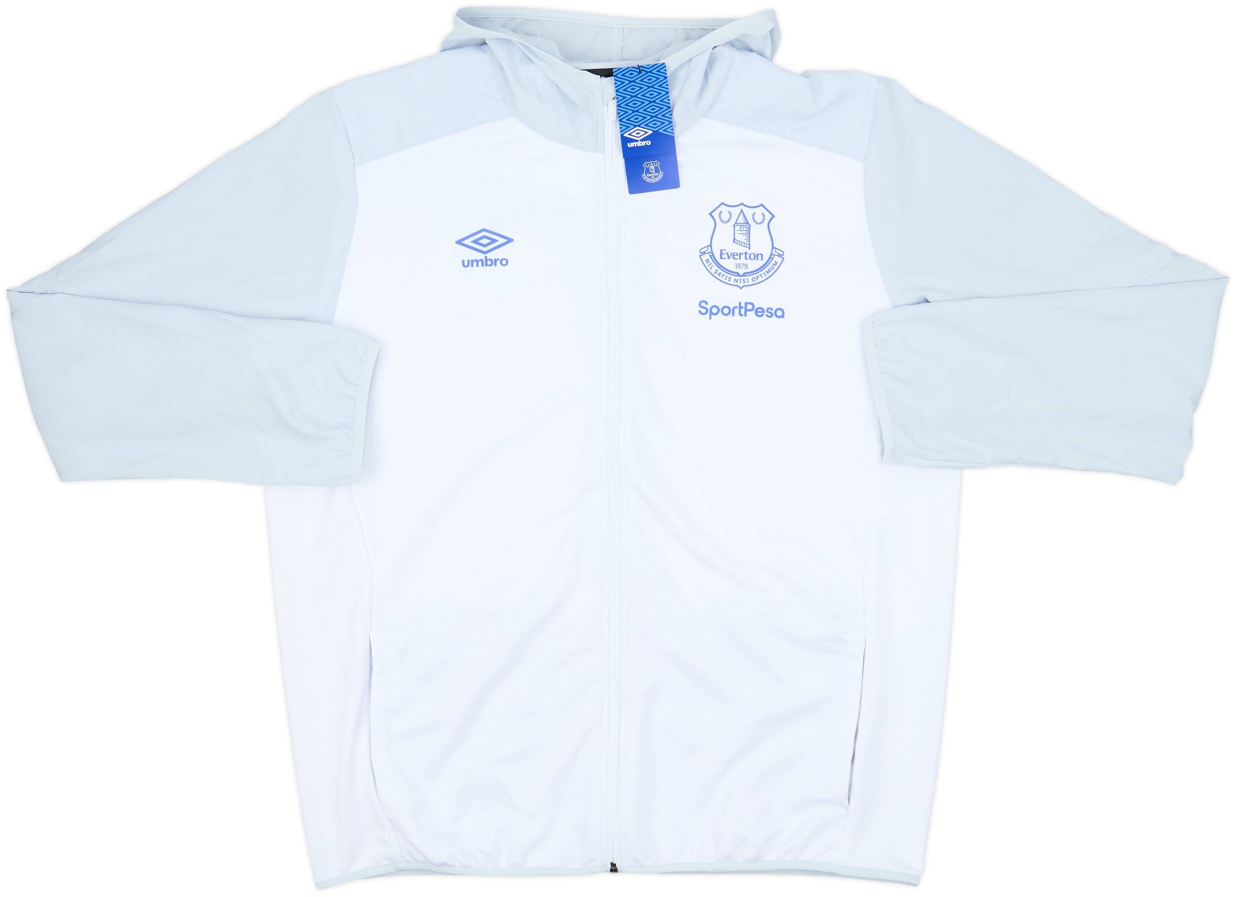 2019-20 Everton Umbro Hooded Rain Jacket (XXL)