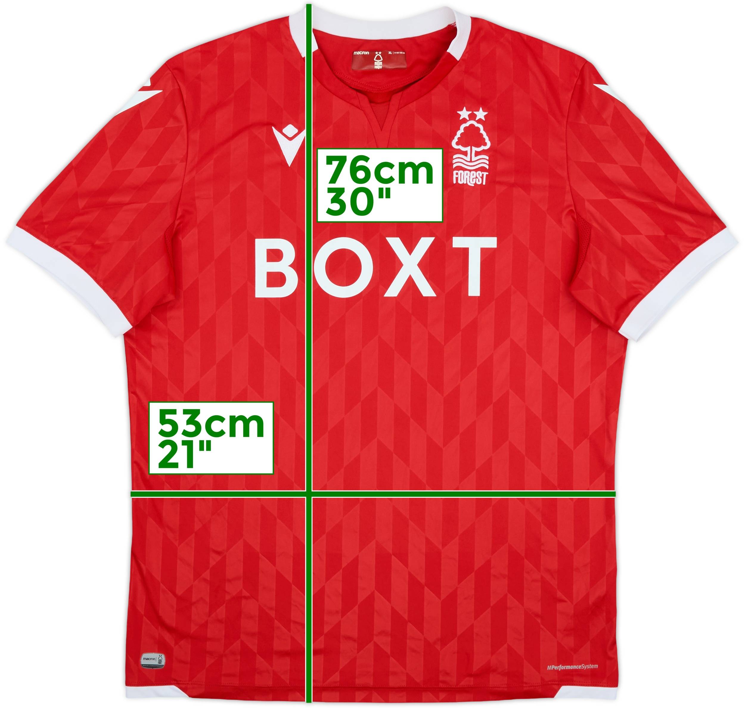 2021-22 Nottingham Forest Home Shirt - 10/10 - (XL)