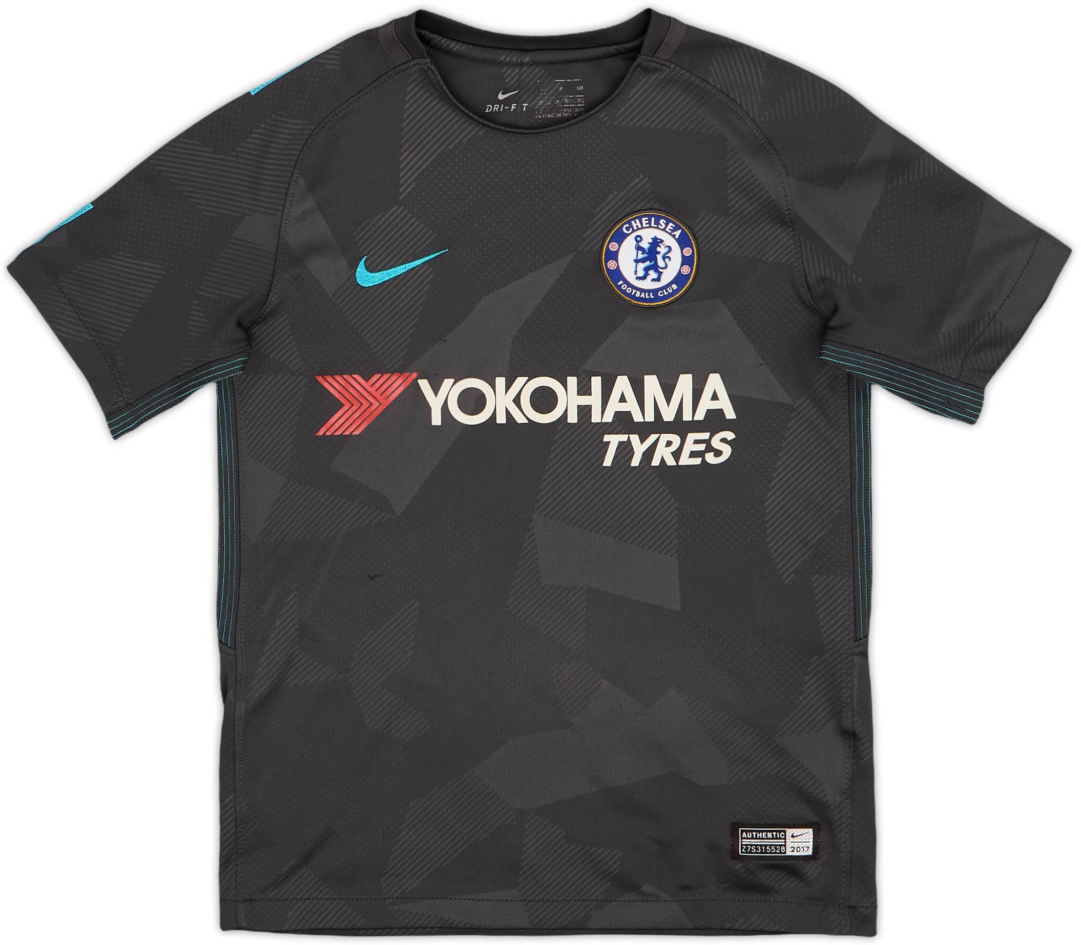 2017-18 Chelsea Third Shirt - 8/10 - (M.Boys)