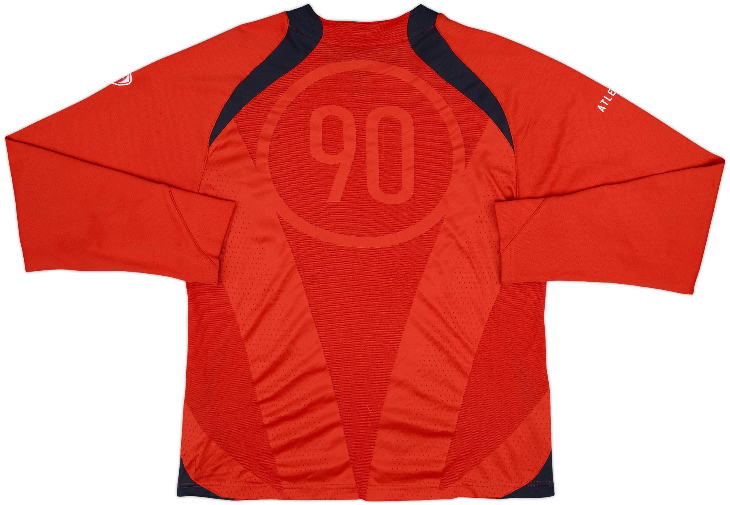 アトレティコ　ウェア05ー06 2005-06 Atletico Madrid Nike Training L/S Shirt - 6/10 - (M)