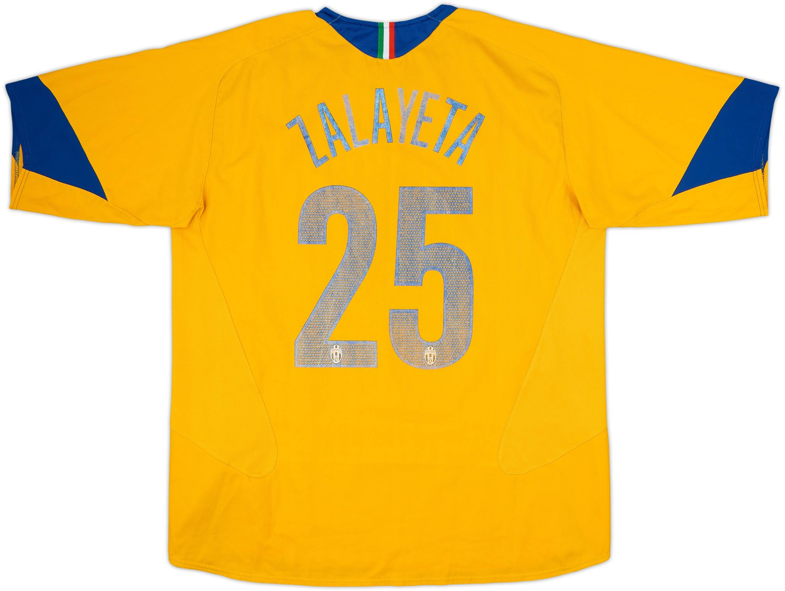 2005-06 Juventus Third Shirt Zalayeta #25 - 5/10 - (XL)