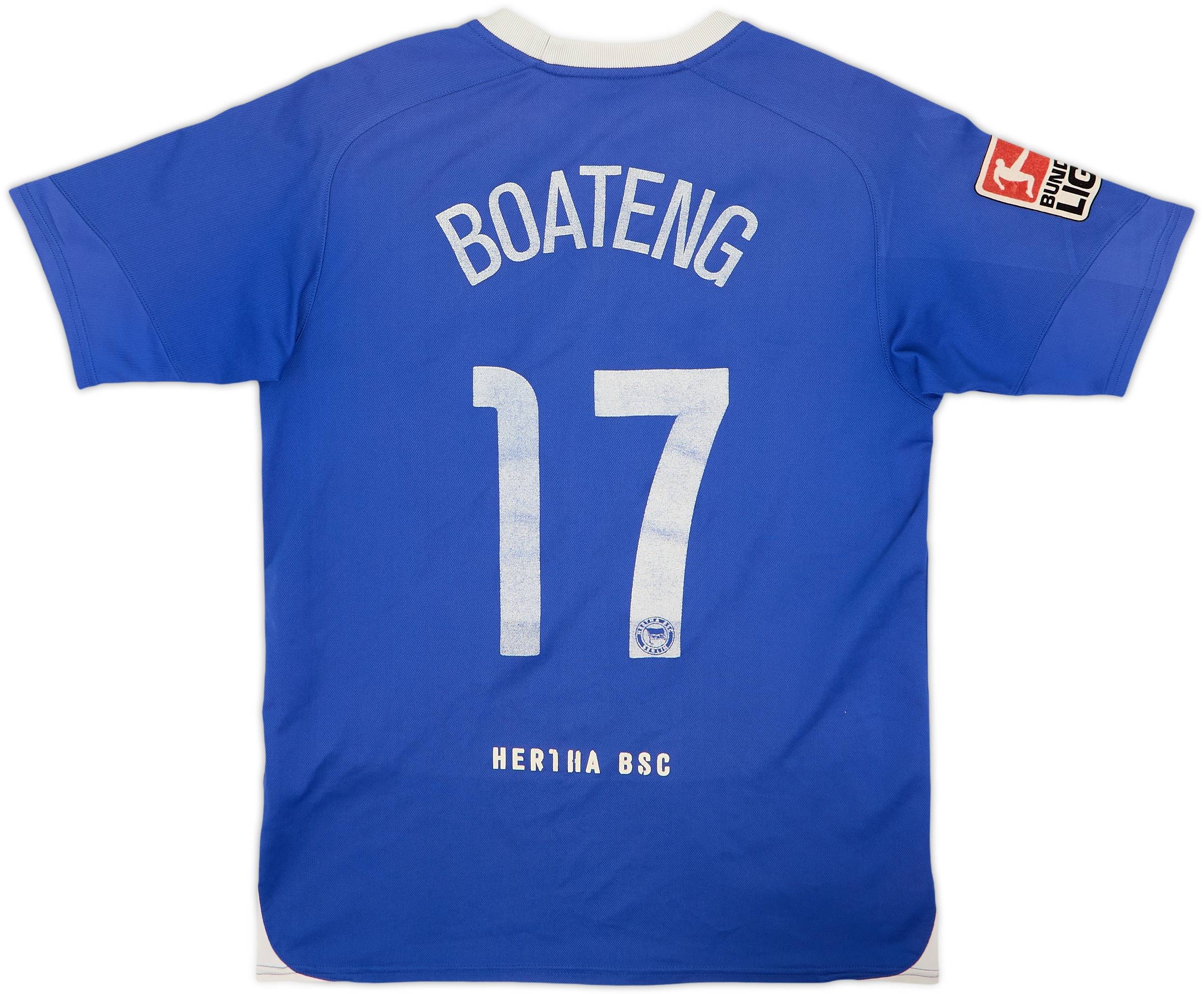 2005-06 Hertha Berlin Home Shirt Boateng #17 - 5/10 - (XL.Boys)