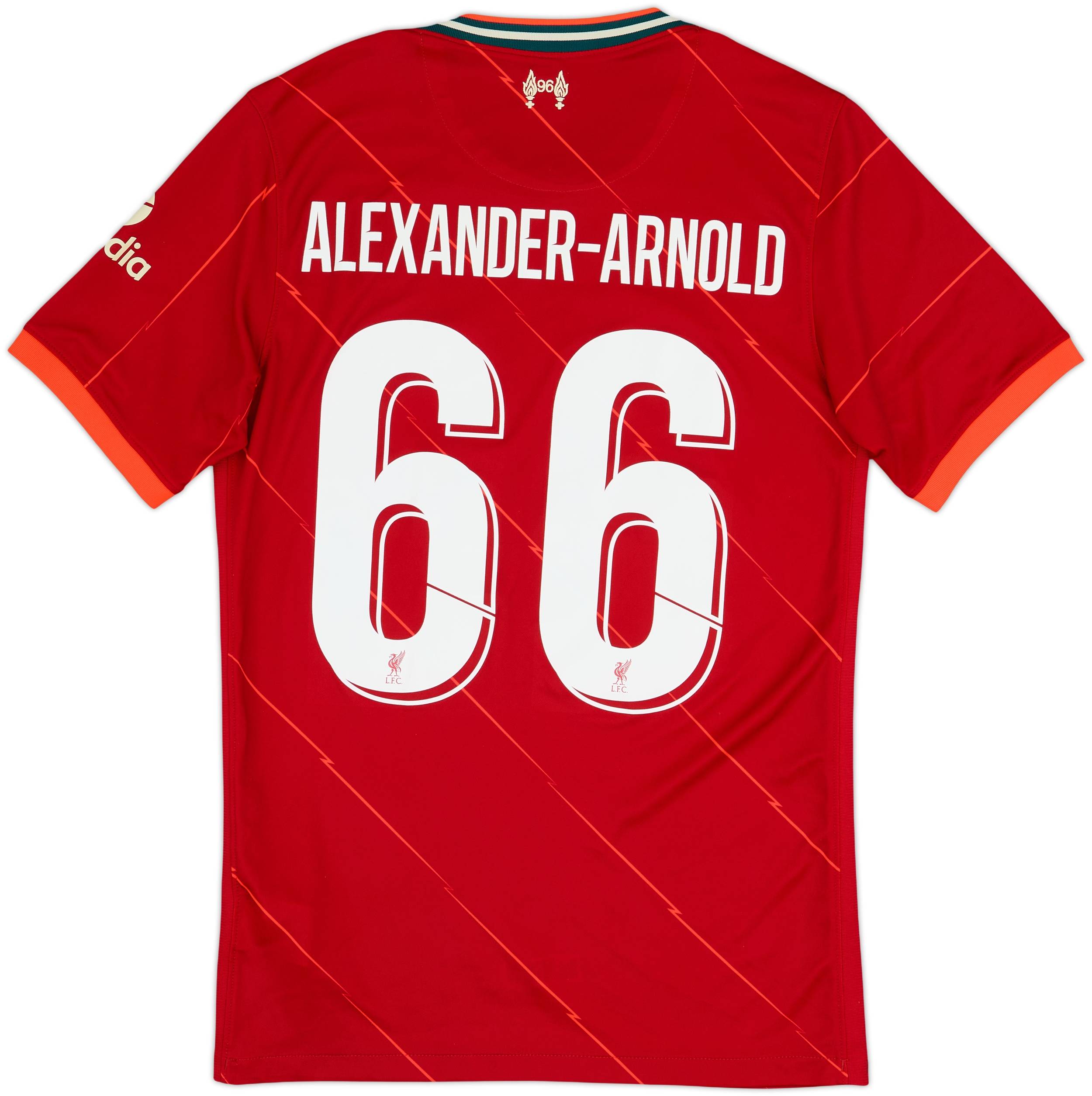 2021-22 Liverpool Home Shirt Alexander-Arnold #66 - 8/10 - (S)