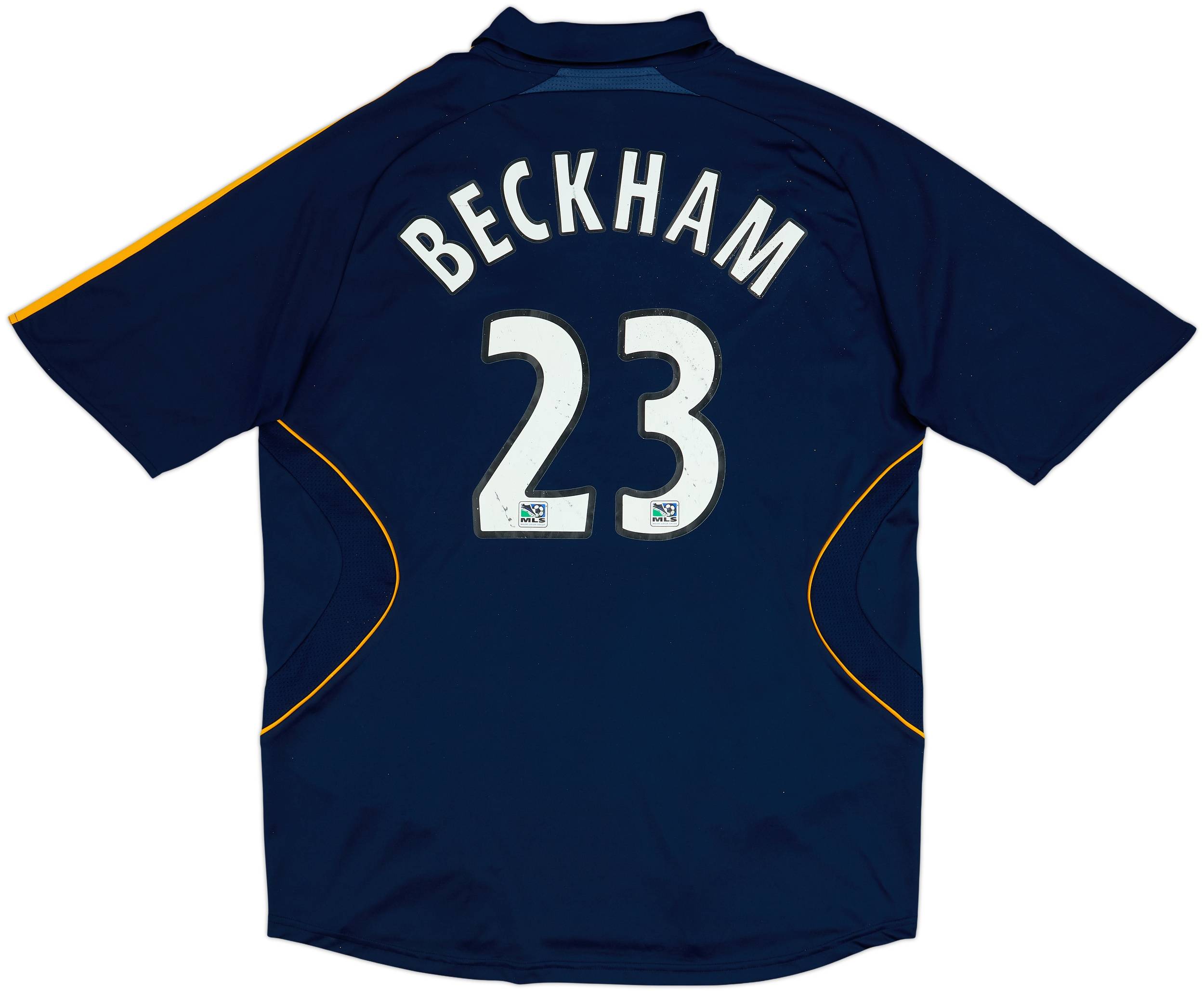 LAギャラクシー　ベッカム　23 2007-08 LA Galaxy Away Shirt Beckham #23 - 4/10 - (XL)