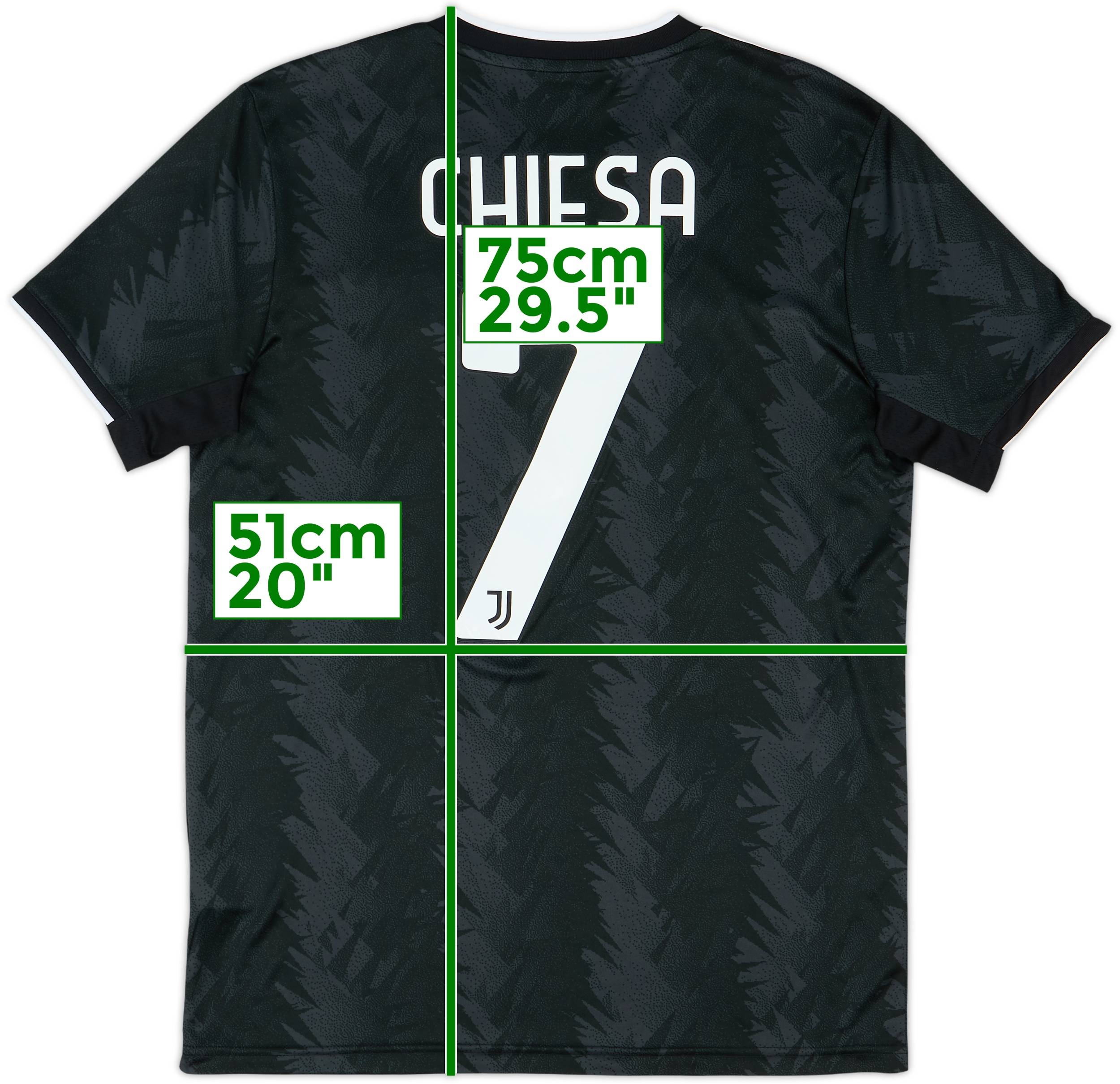 2022-23 Juventus Away Shirt Chiesa #7 - 10/10 - (M)