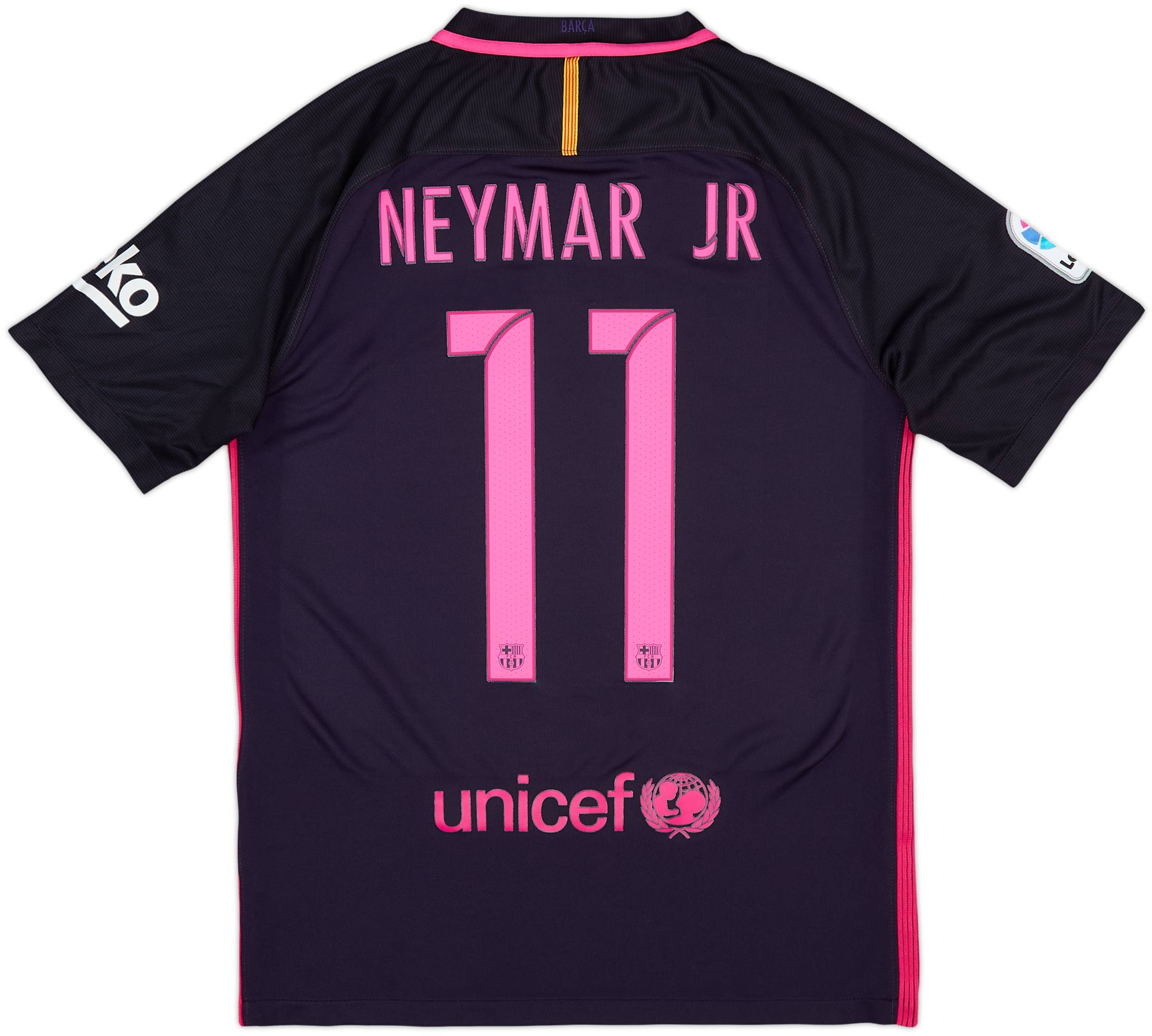 2016-17 Barcelona Away Shirt Neymar Jr #11 - 6/10 - (S)