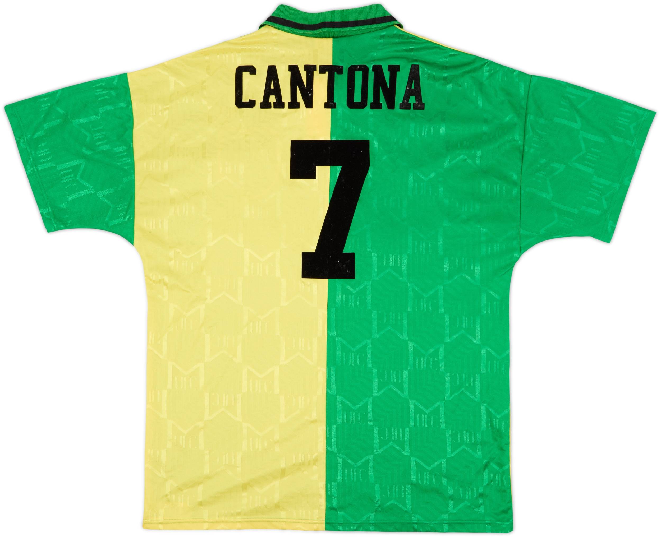 1992-94 Manchester United Third Shirt Cantona #7 - 8/10 - (M)