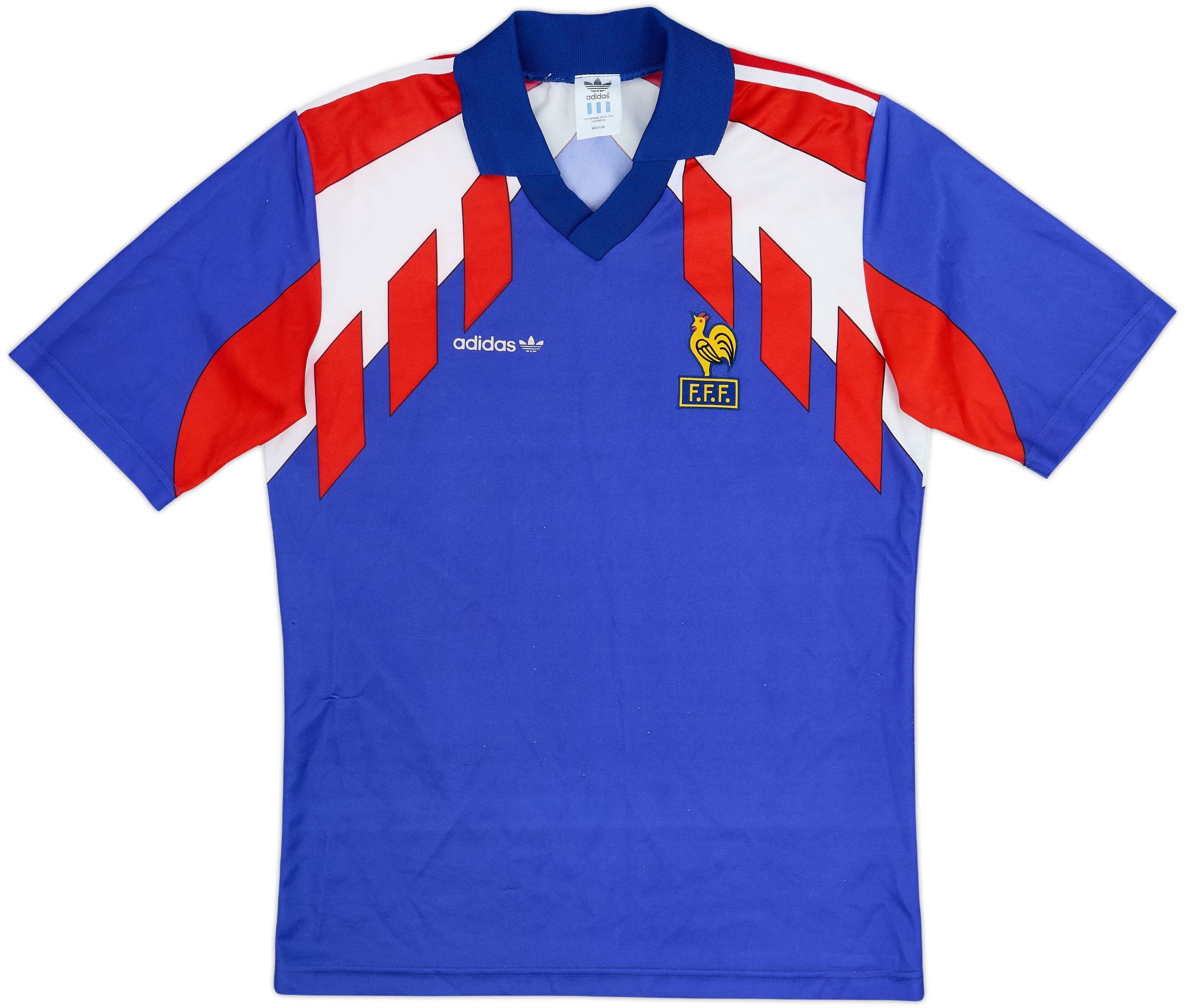1990-92 France Home Shirt - 8/10 - (M)