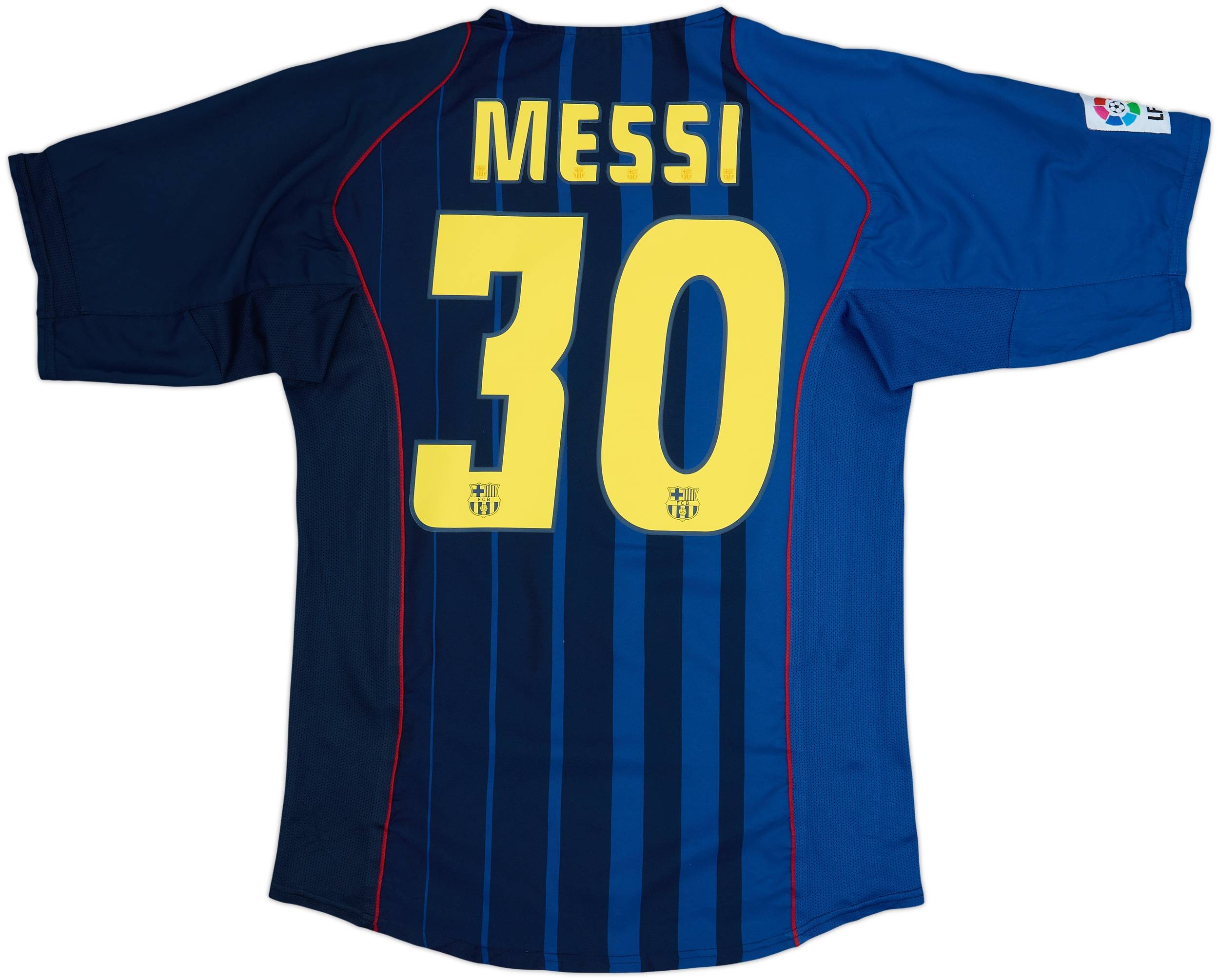 2004-05 Barcelona Away Shirt Messi #30 - 8/10 - (M)