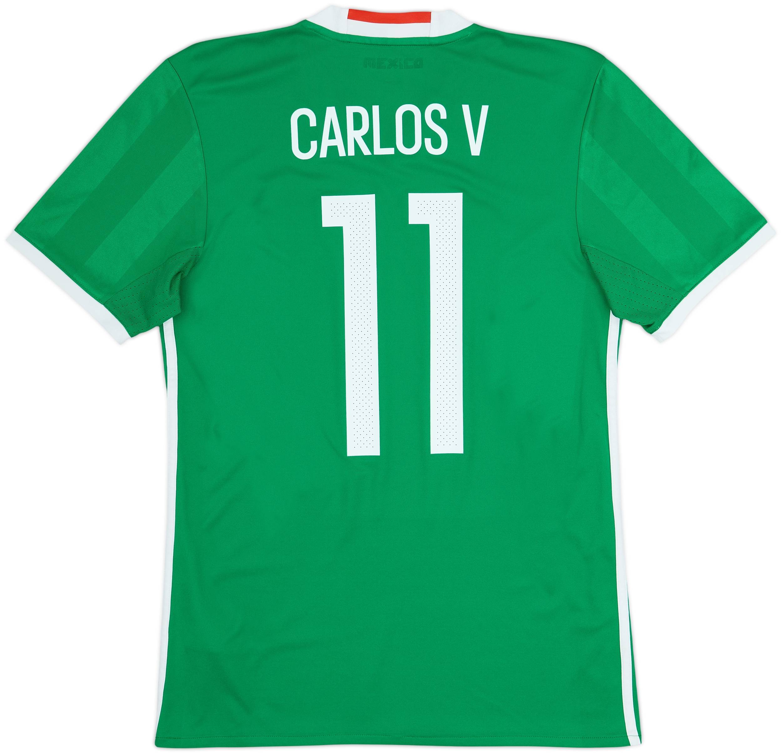 2016-17 Mexico Copa America Home Shirt Carlos V #11 - 6/10 - (S)