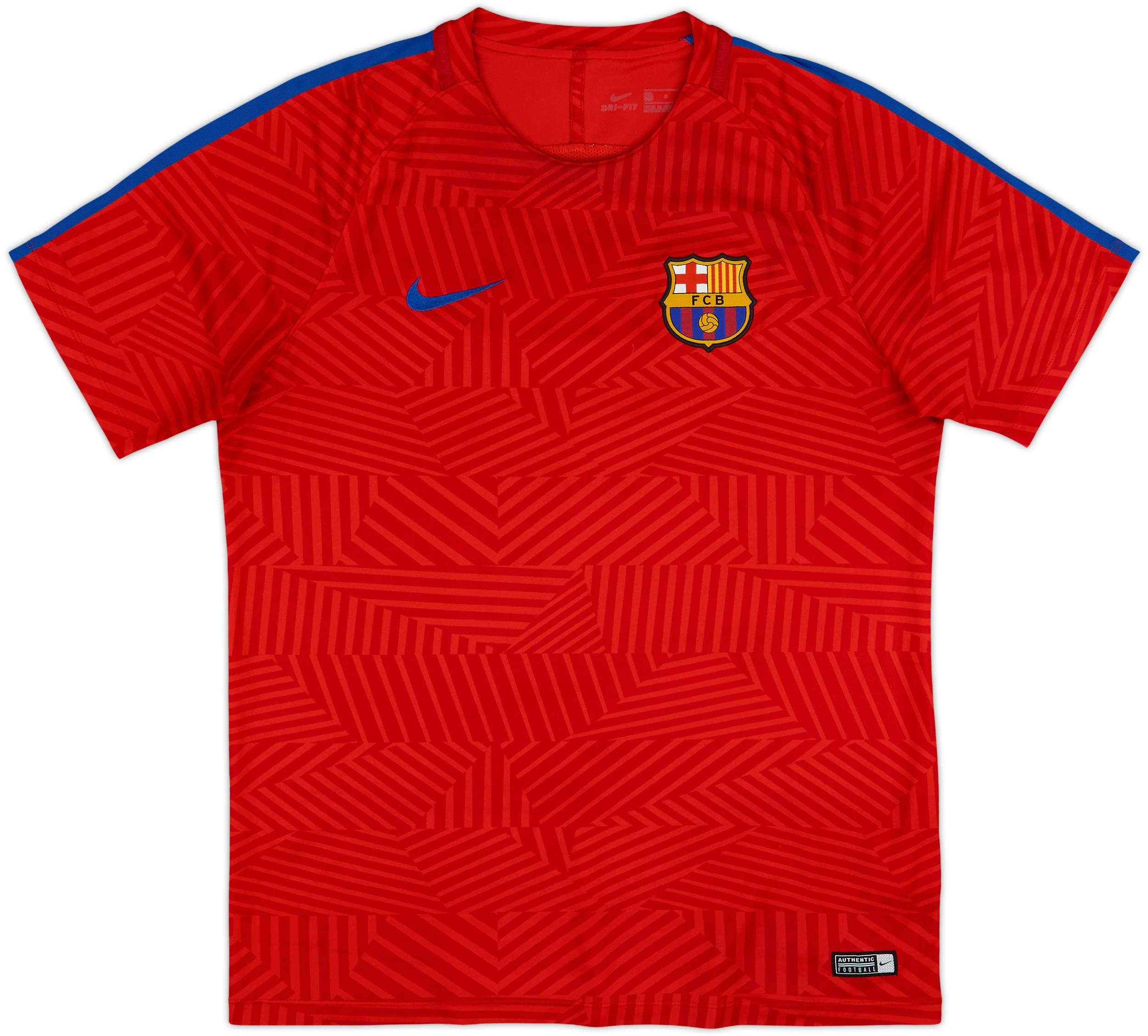 2016-17 Barcelona Nike Training Shirt - 8/10 - (L)
