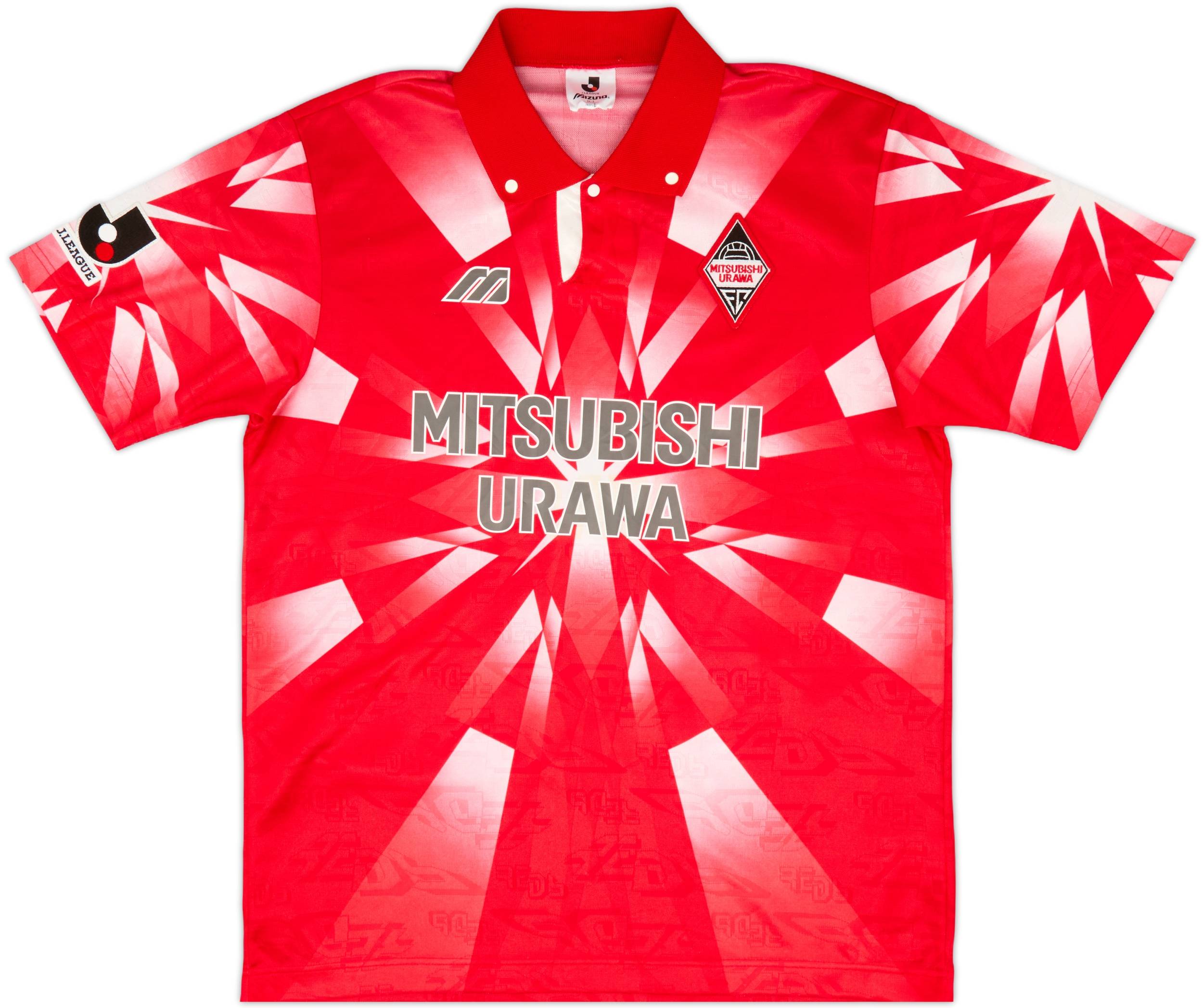 1996 Urawa Red Diamonds Home Shirt - 9/10 - (L)