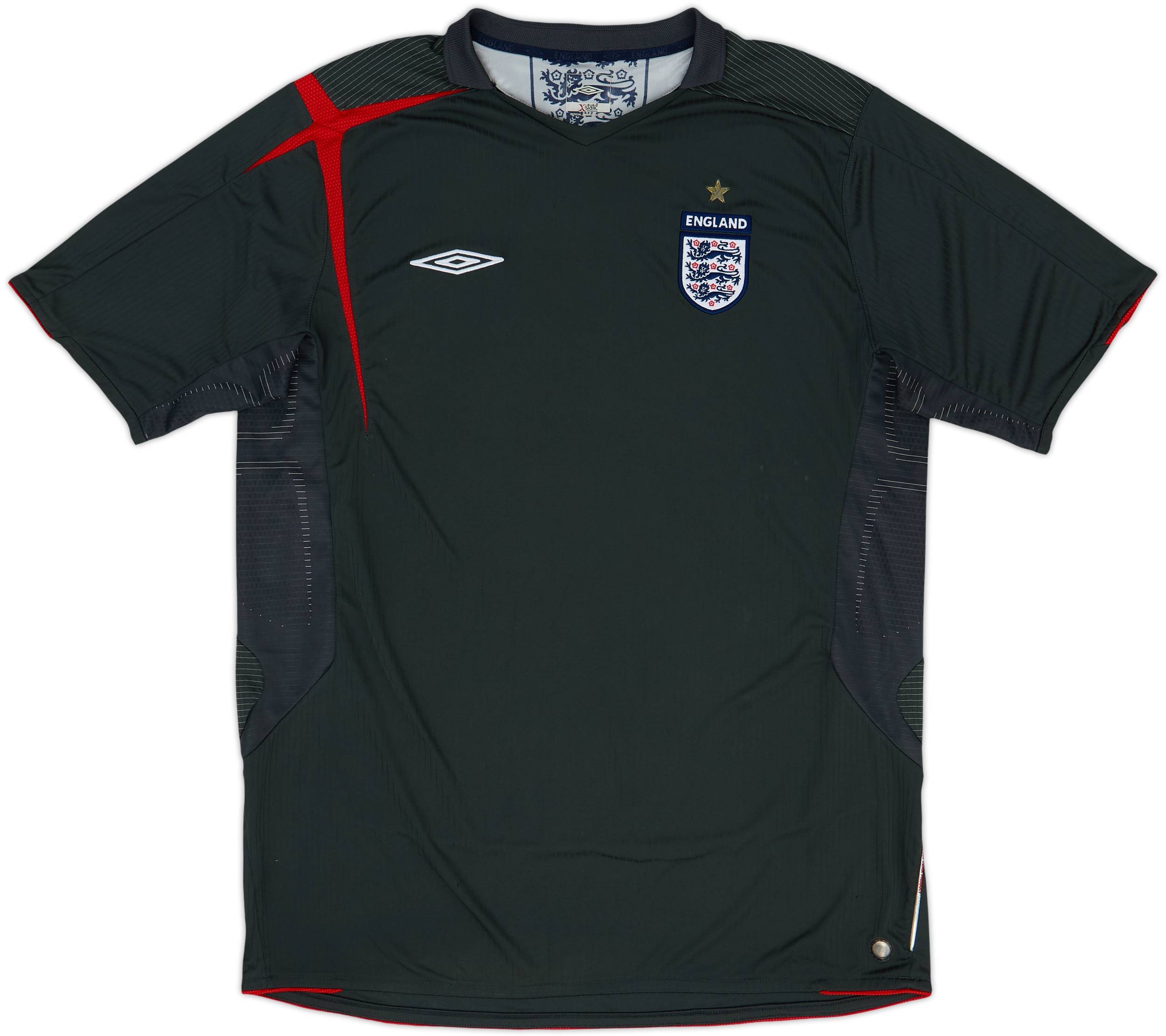 UMBRO イングランド代表 2004-2006 レプリカGKユニフォーム 2004-06 England GK S/S Shirt - 4/10 - (XL)