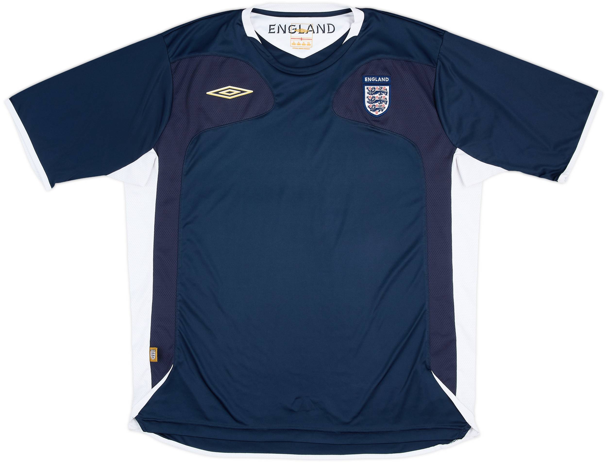 2004-05 England Umbro Training Shirt - 8/10 - (XL)