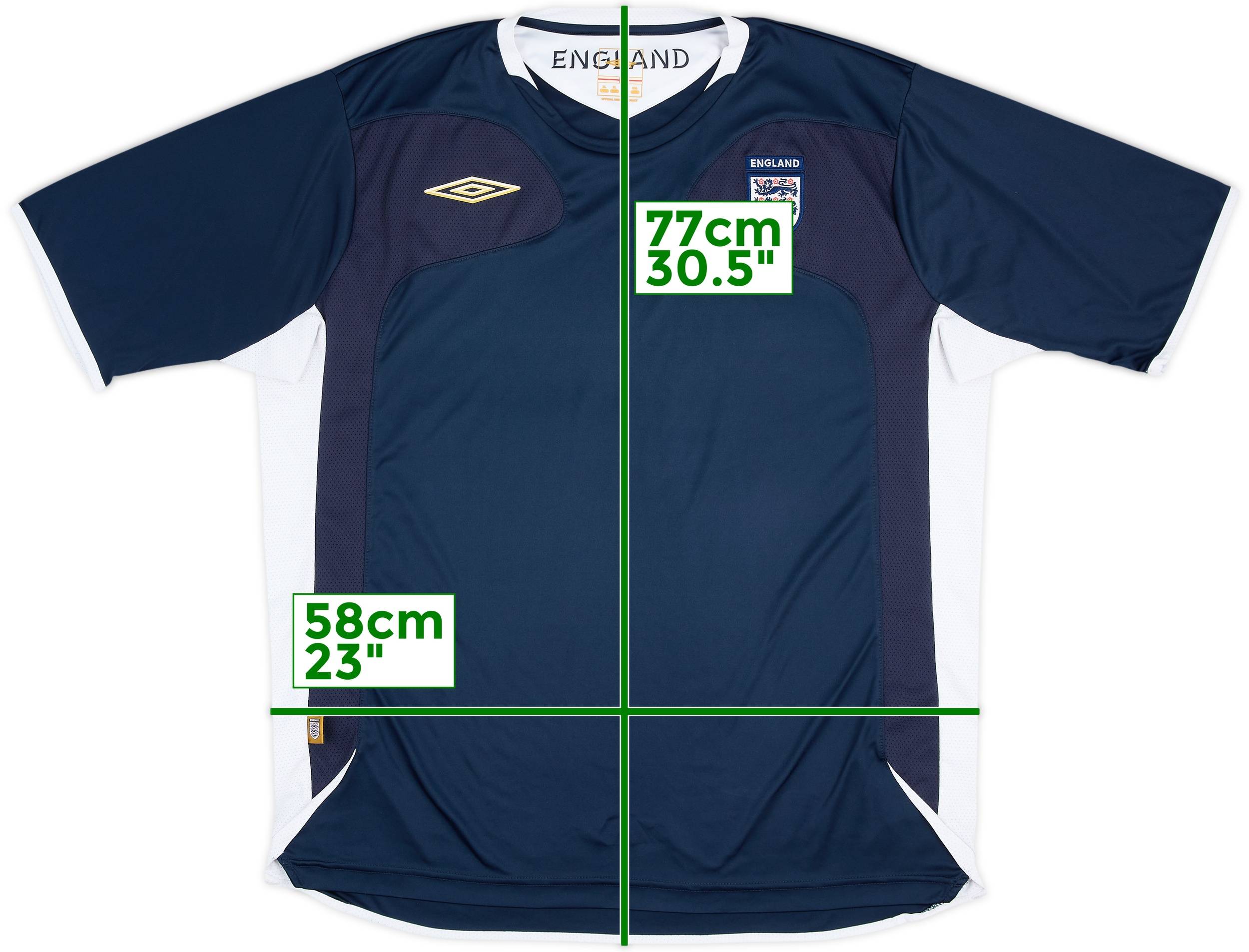 2004-05 England Umbro Training Shirt - 8/10 - (XL)