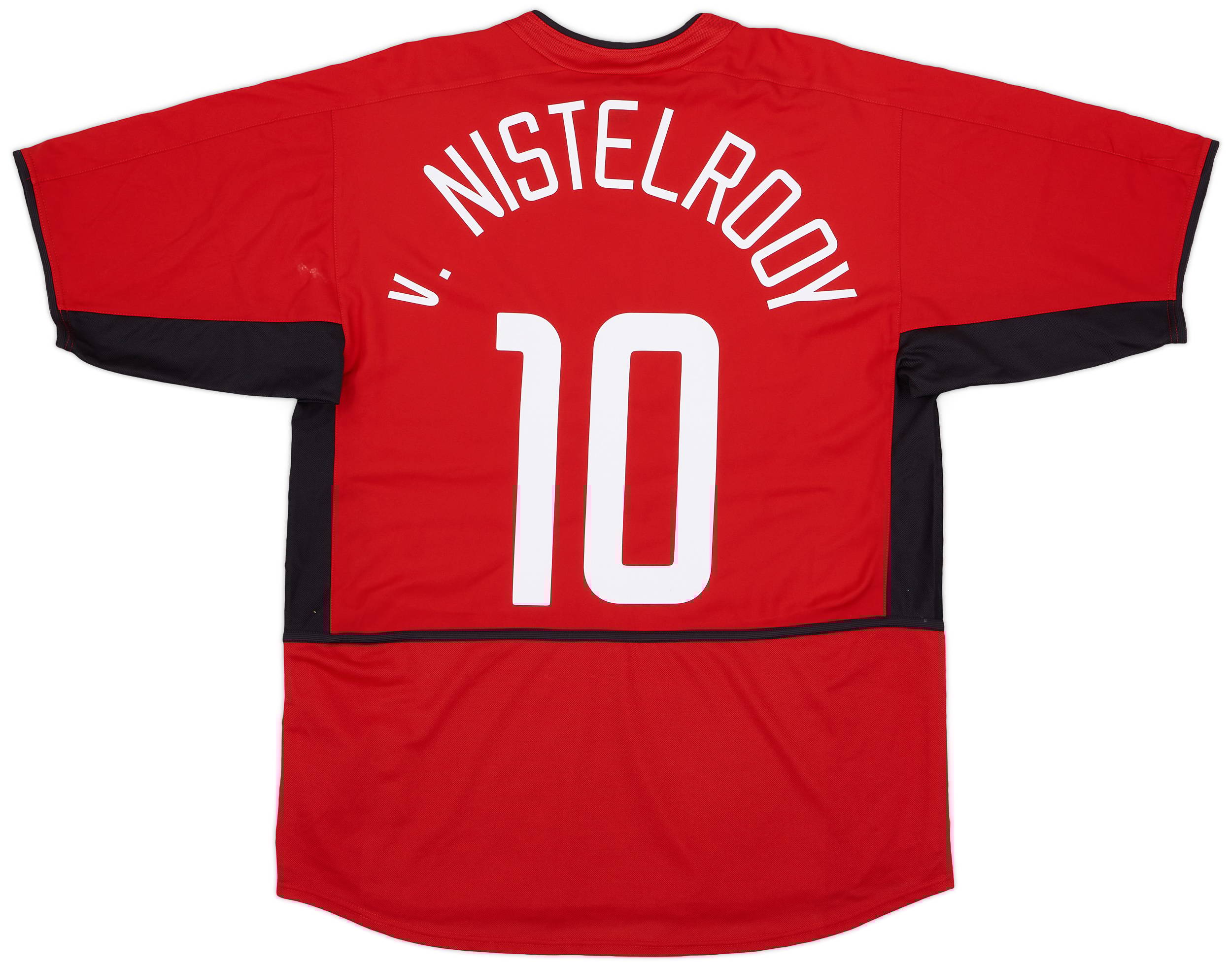 2002-04 Manchester United Home Shirt v.Nistelrooy #10 - 8/10 - (L)