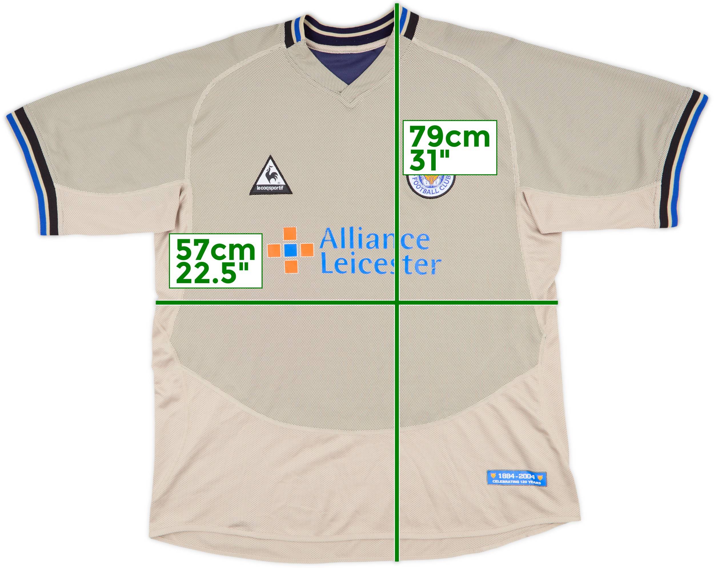2004-05 Leicester Away Shirt 6/10 (XL)