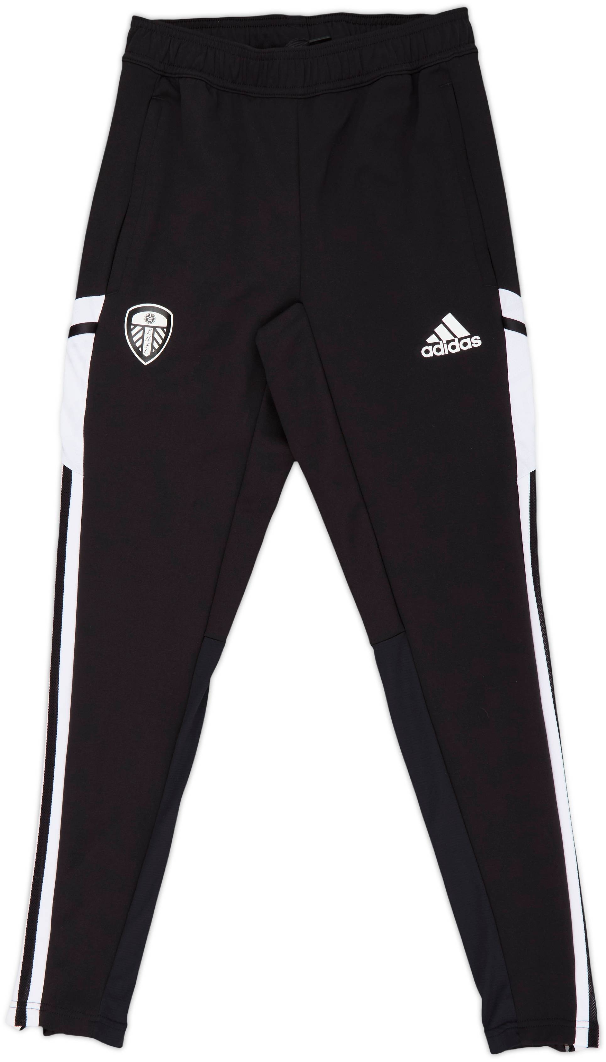2022-23 Leeds United adidas Track Pants/Bottoms - 10/10 - (XS)