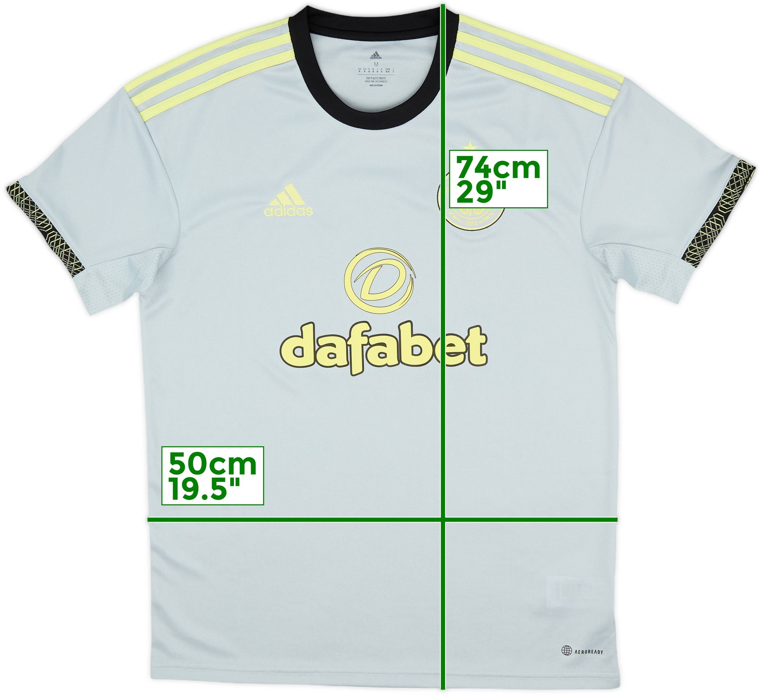 HOT Celtic Third Kit Celtic 21 Kit 2022-23 Celtic Third Shirt 9/10 (M)