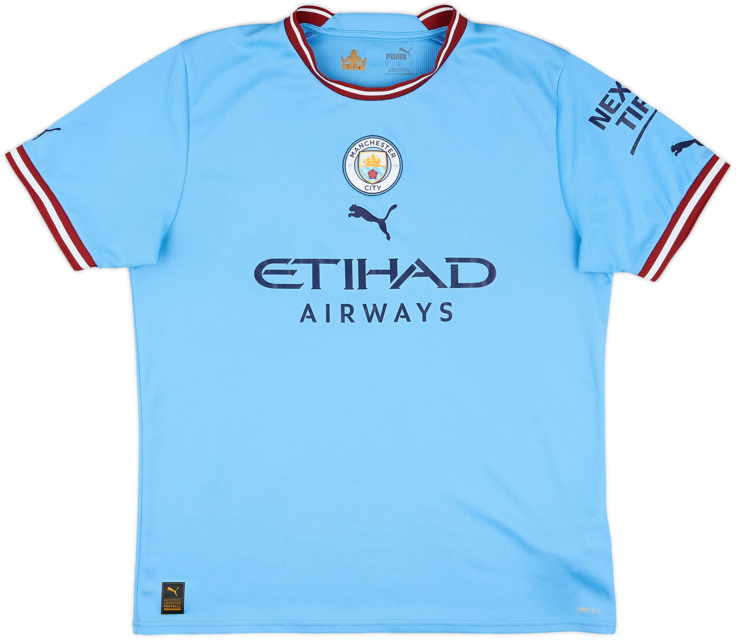 マンチェスター・シティ DE BRUYNE 17 シャツ 2023-24 Manchester City Player Issue Home Shirt De Bruyne #17