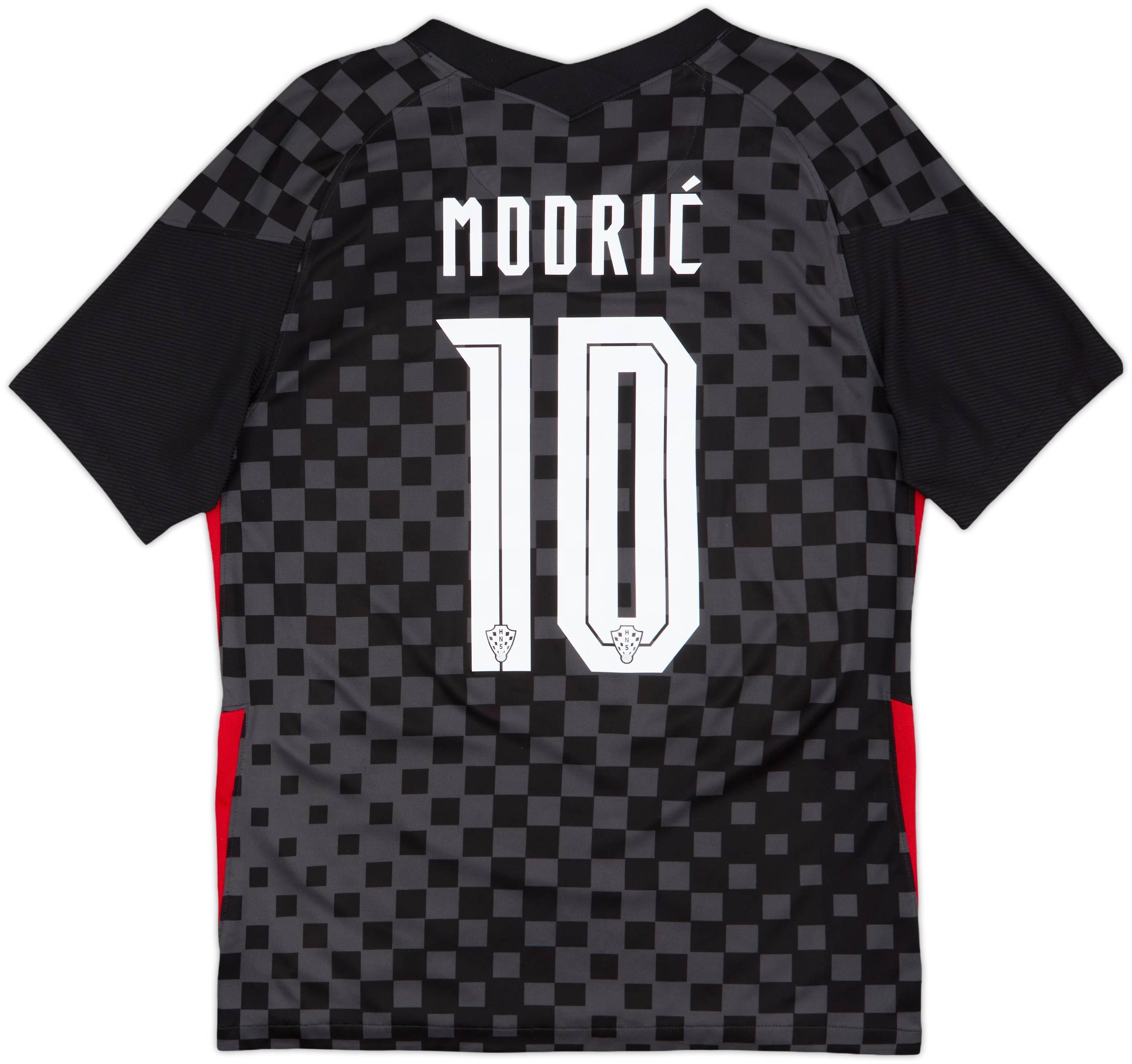 2020-21 Croatia Away Shirt Modric #10 8/10 (M) - Main Image