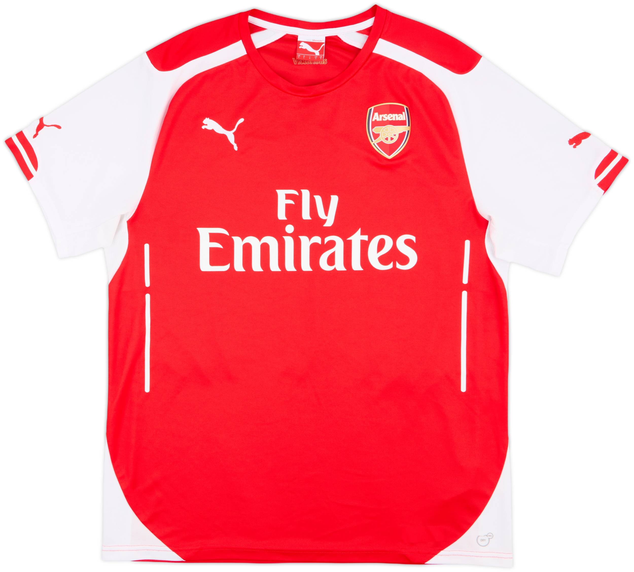2014-15 Arsenal Home Shirt S.Cazorla #19 - 9/10 - (L)