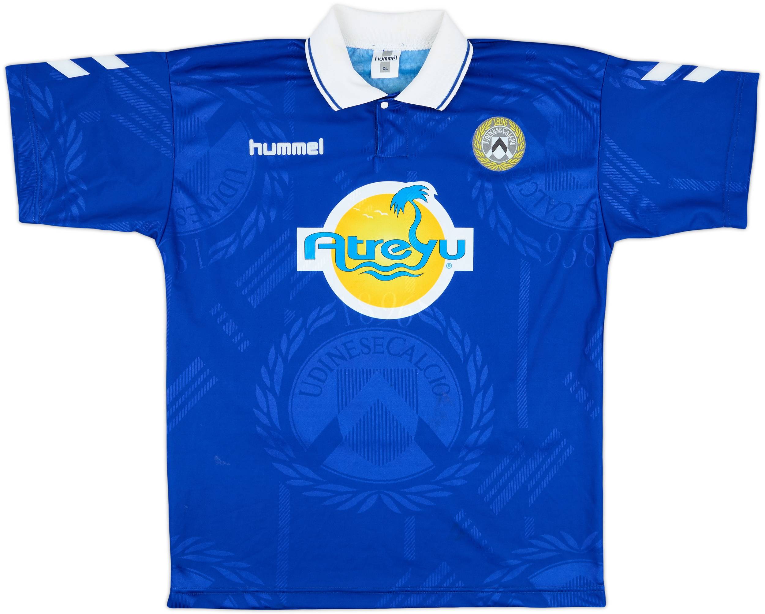 1997-98 Udinese Away Shirt Calori #5 - 5/10 - (XL)