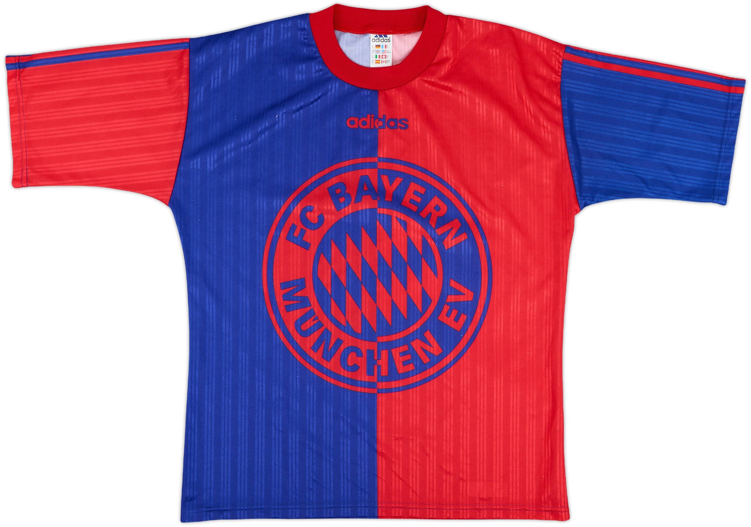 1995-96 Bayern Munich adidas Training Shirt - 8/10 - (S)
