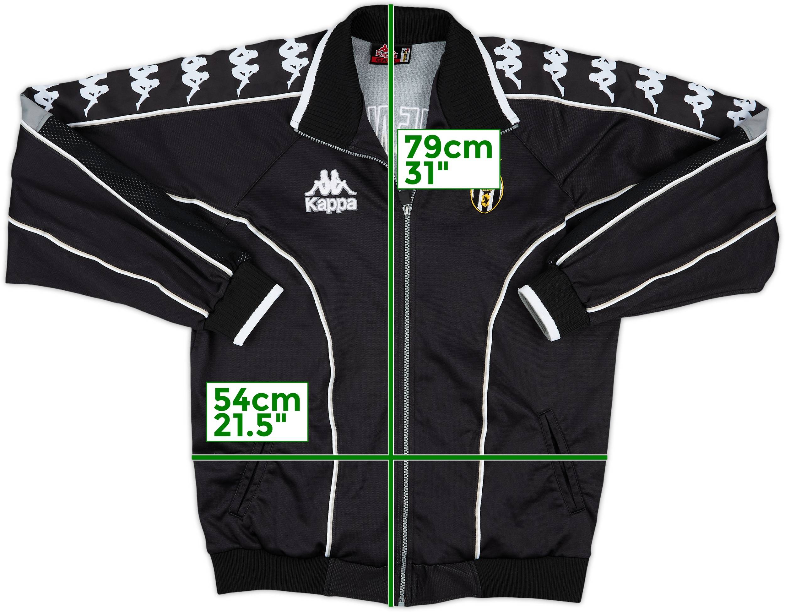 1998-99 90s Kappa Juventus トラックジャケット 1998-99 Juventus Kappa Track Jacket - 10/10 - (XL)