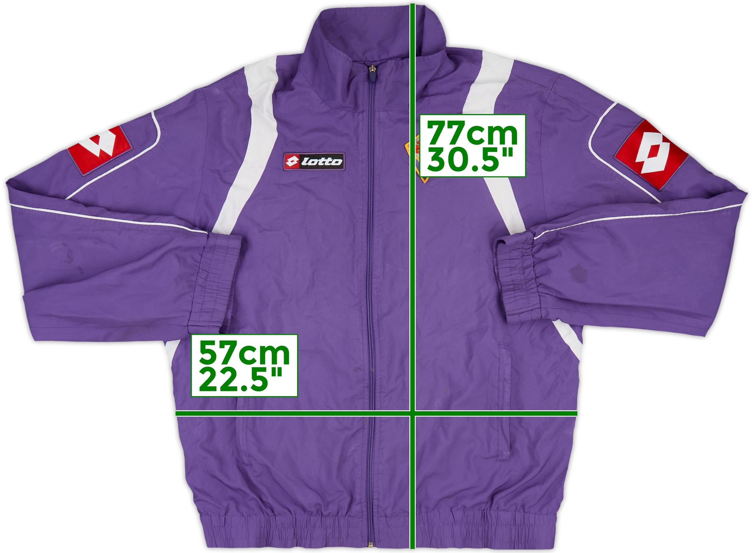 2006-07 Fiorentina Lotto Track Jacket - 7/10 - (XL)