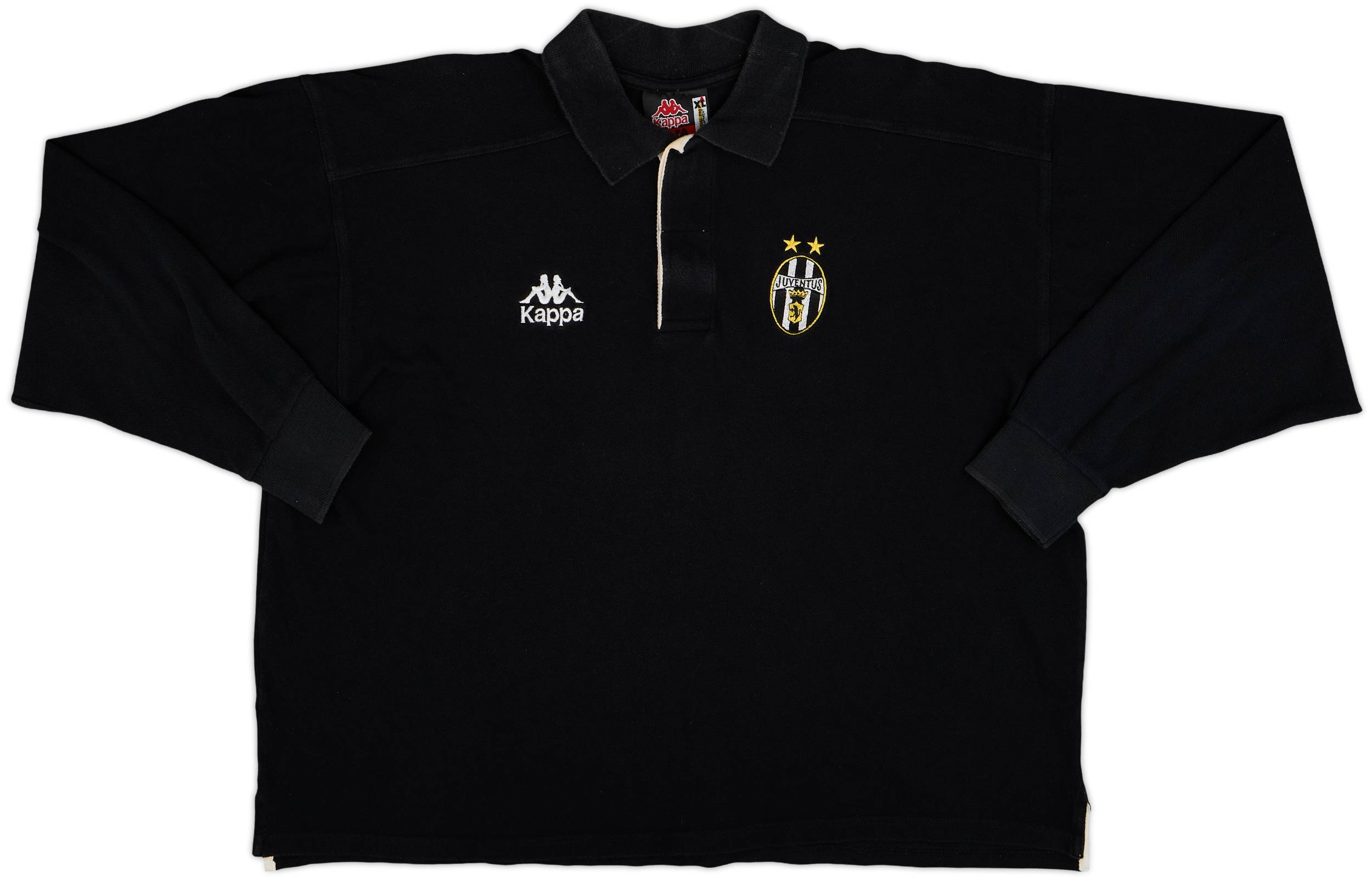 98～99”Kappa製 Juventusビンテージ ジャージ L ブラック JUVENTUS 1998 1999 FOOTBALL SOCCER TRACK JACKET KAPPA sz XL