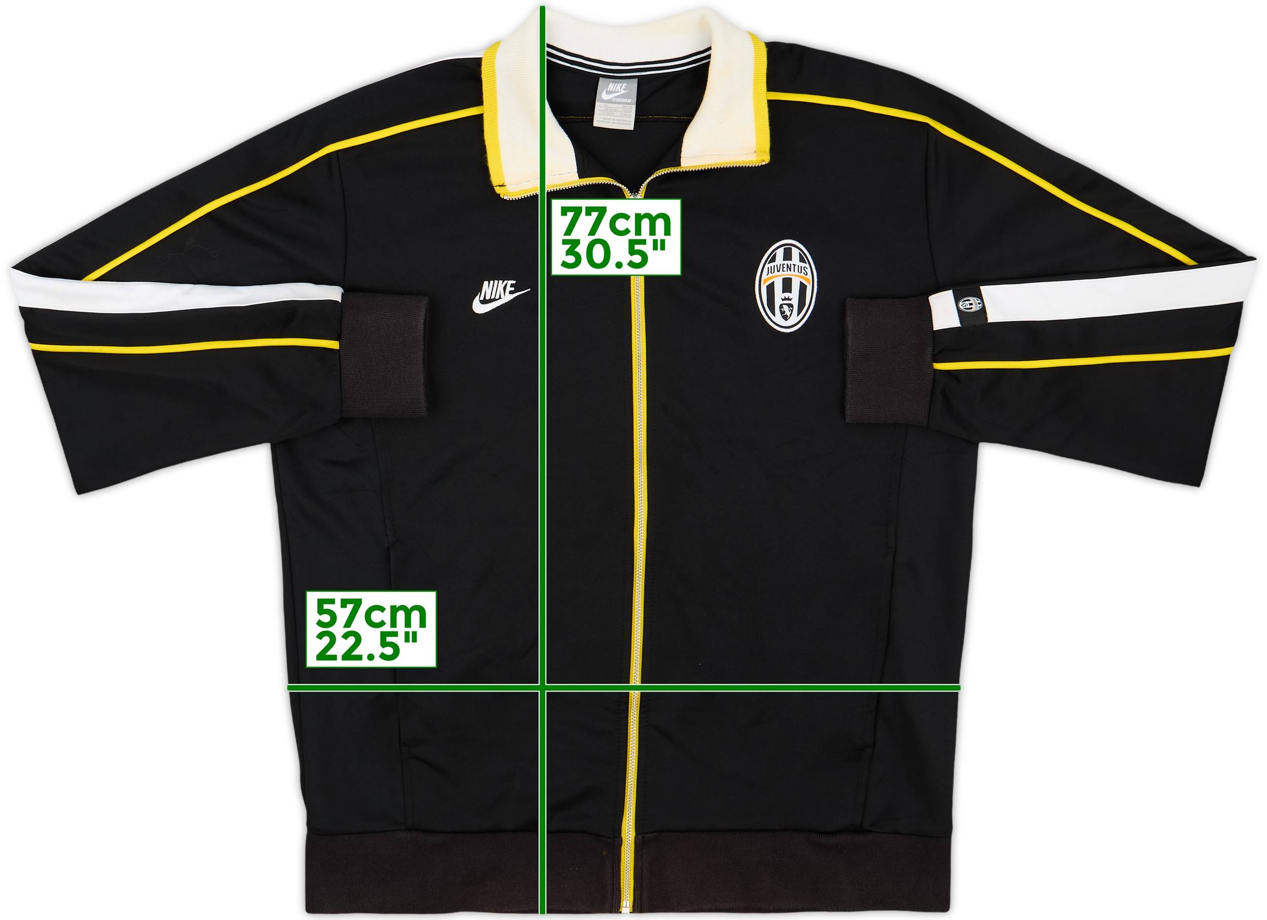 2008-09 Juventus Nike Track Jacket - 7/10 - (XL)