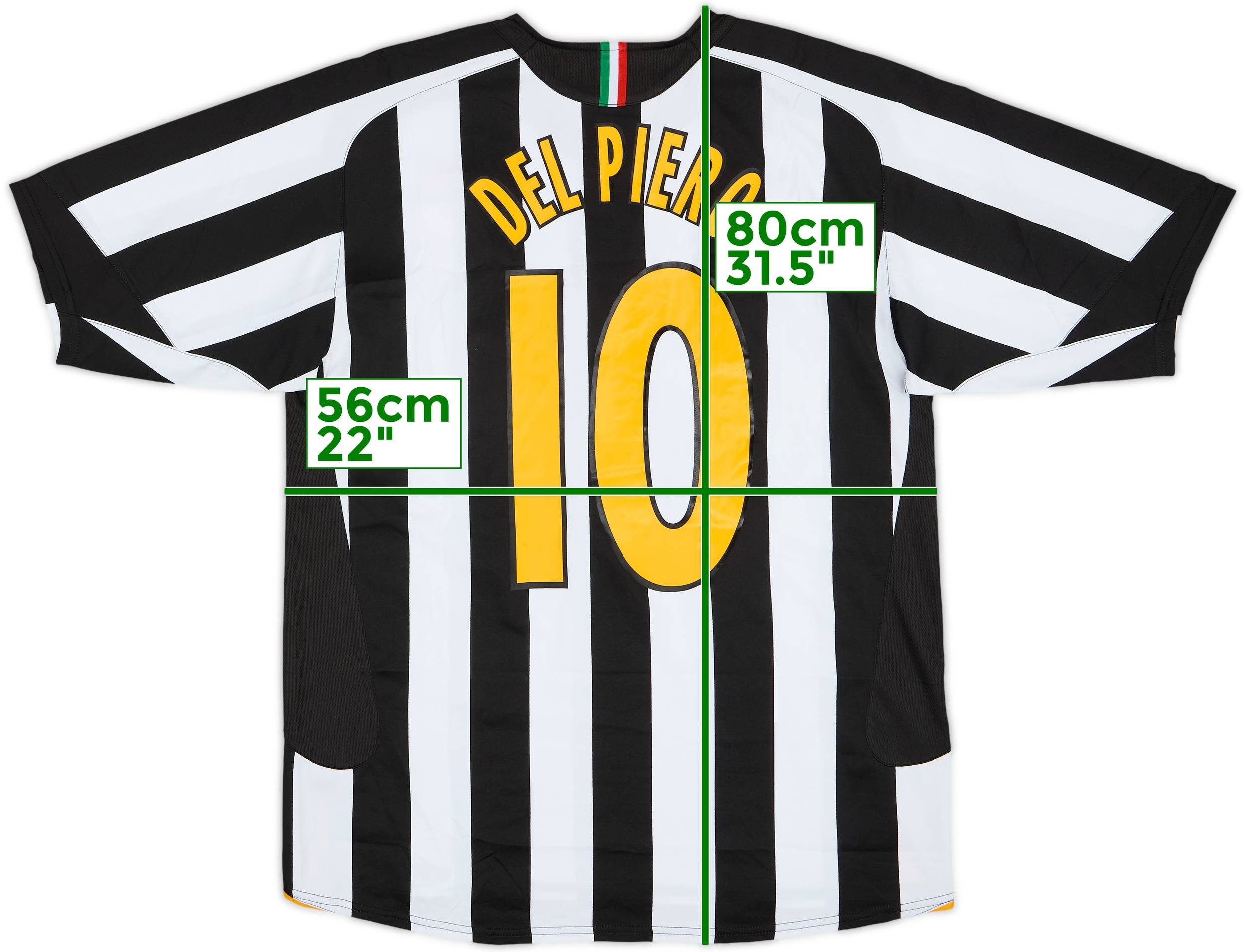 ユベントス DEL PIERO 10 シャツ 2005-06 Juventus Home Shirt Del Piero #10 - 5/10 - (L)