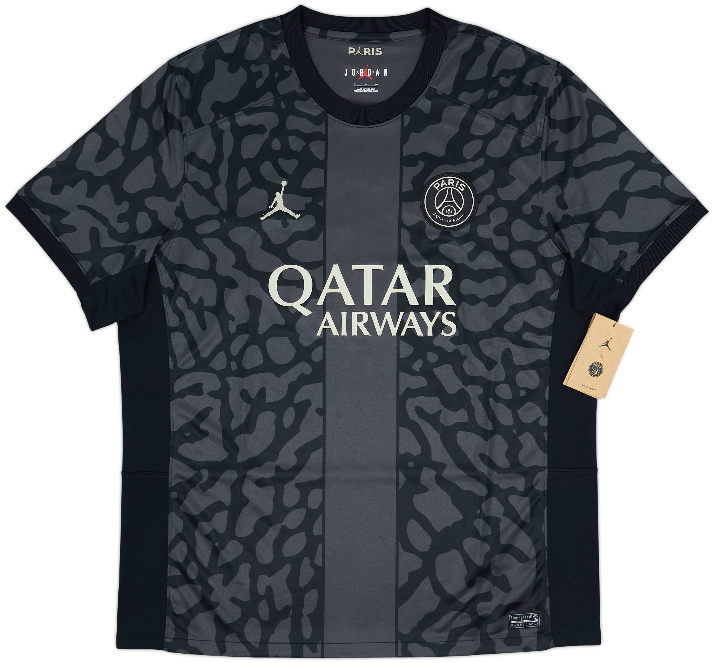 2023-24 Paris Saint-Germain Third Shirt Mbappe #7 (XL)