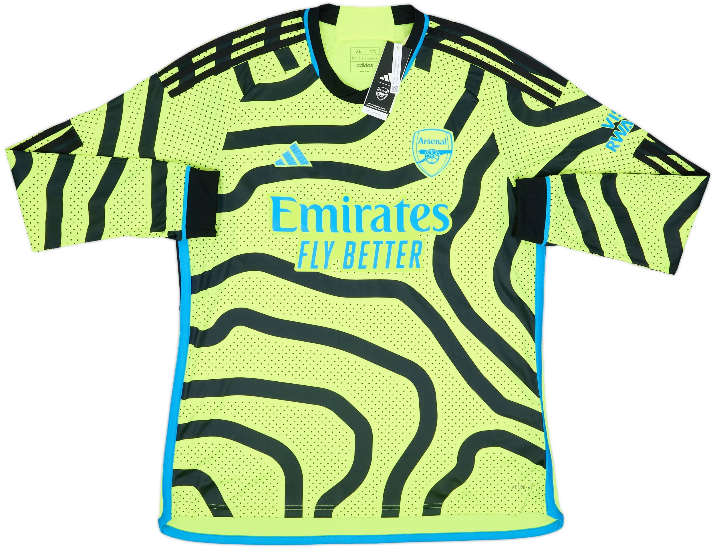 2023-24 Arsenal Away L/S Shirt Saka #7 (XL)