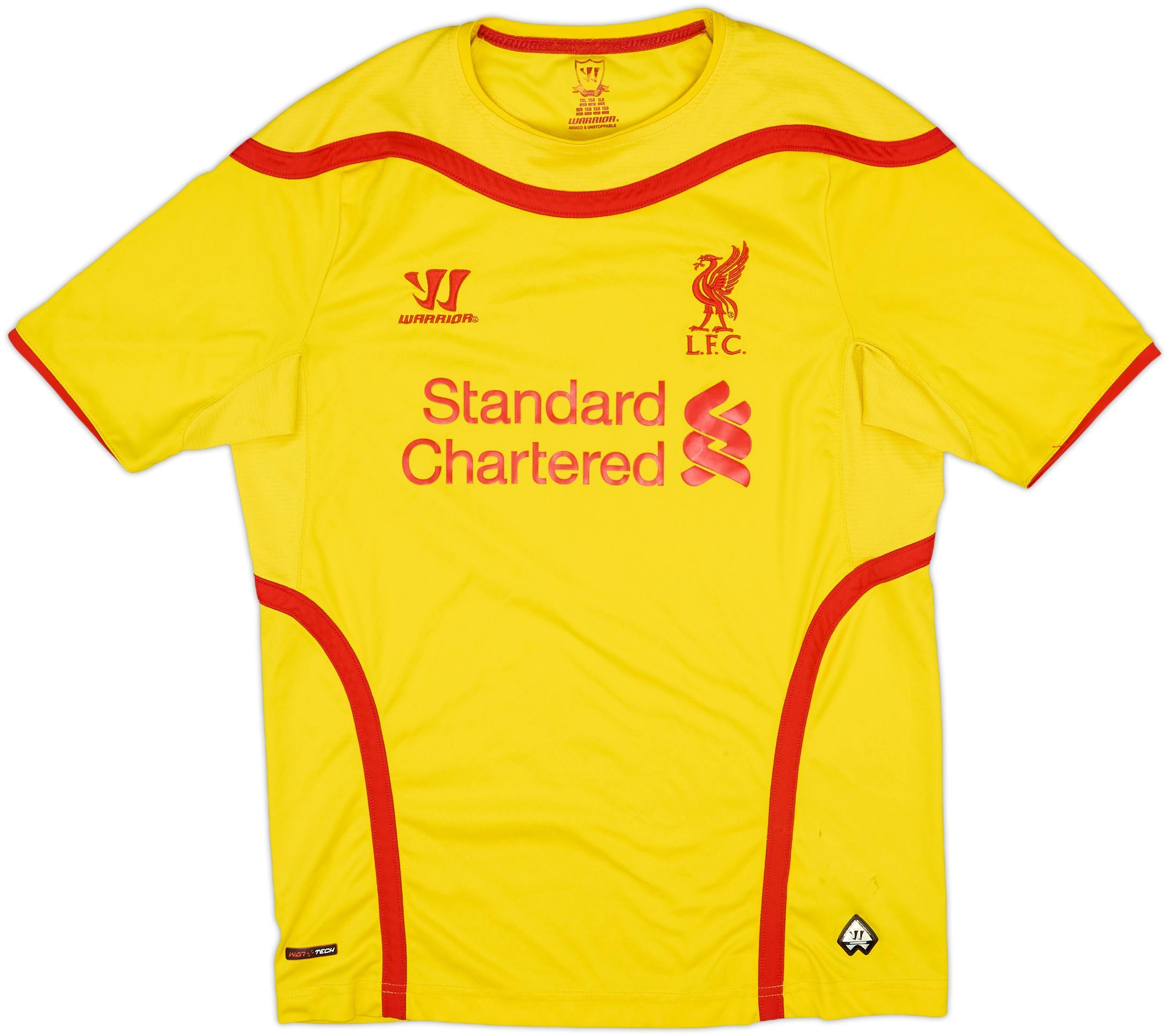 2014-15 Liverpool Away Shirt Gerrard #8 - 6/10 - (XL.Boys)