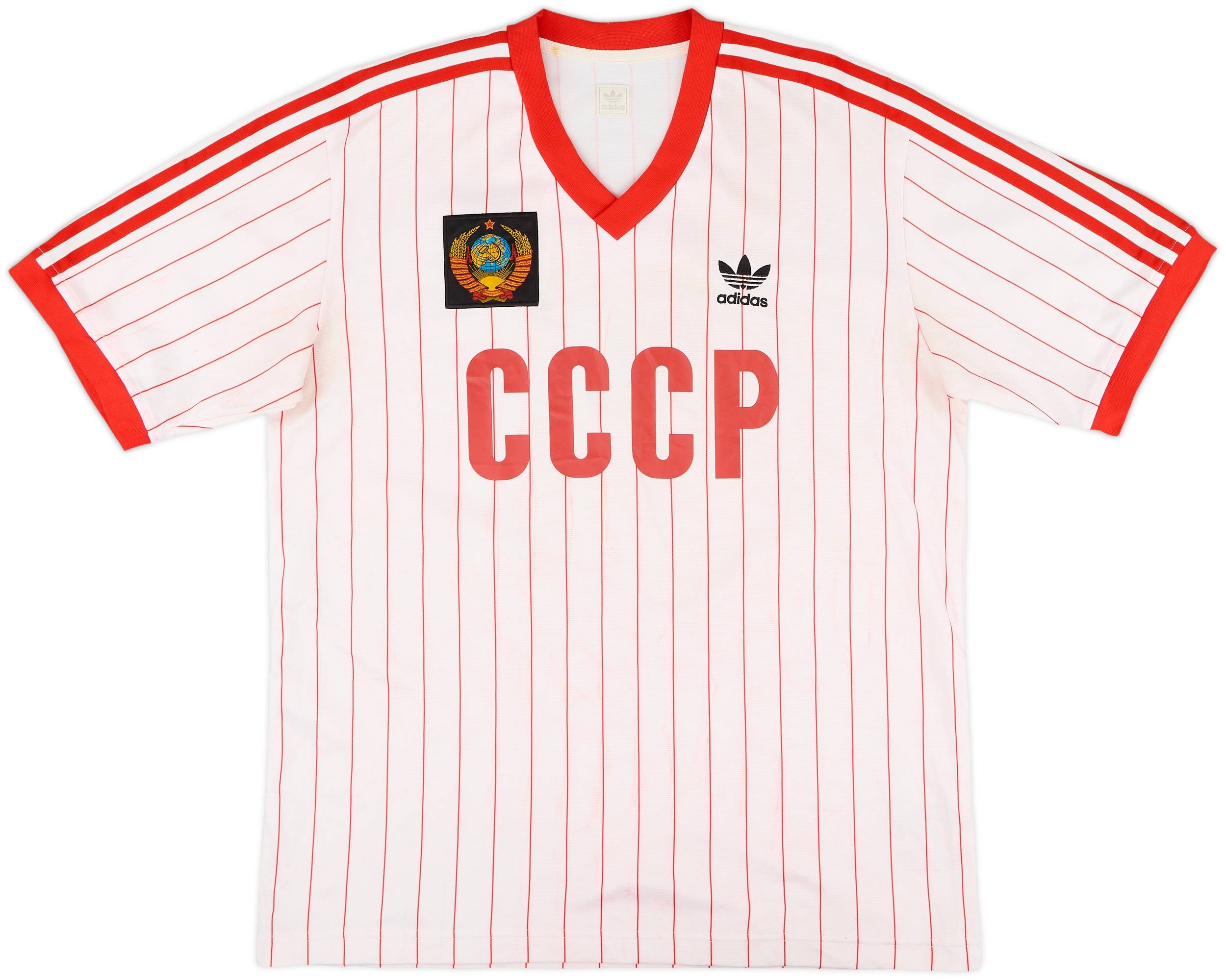 2005 Soviet Union adidas Originals Retro 1982 Away Shirt - 6/10 - (M)