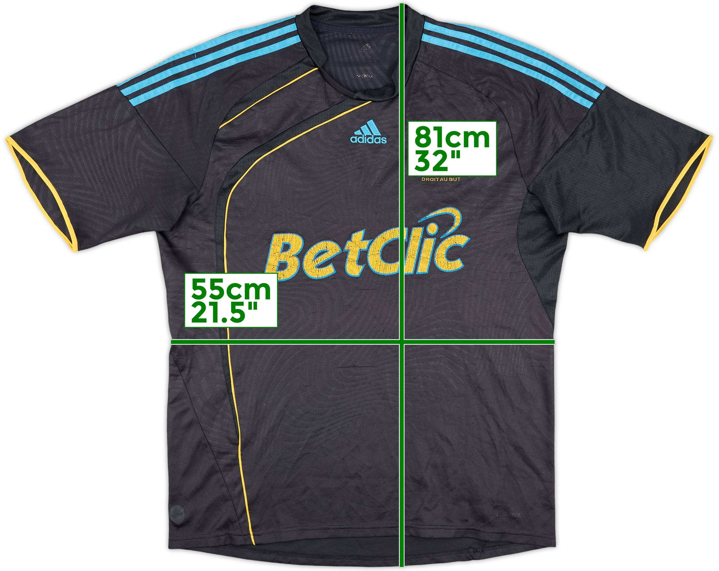 2009-10 Olympique Marseille Third Shirt - 5/10 - (XL)