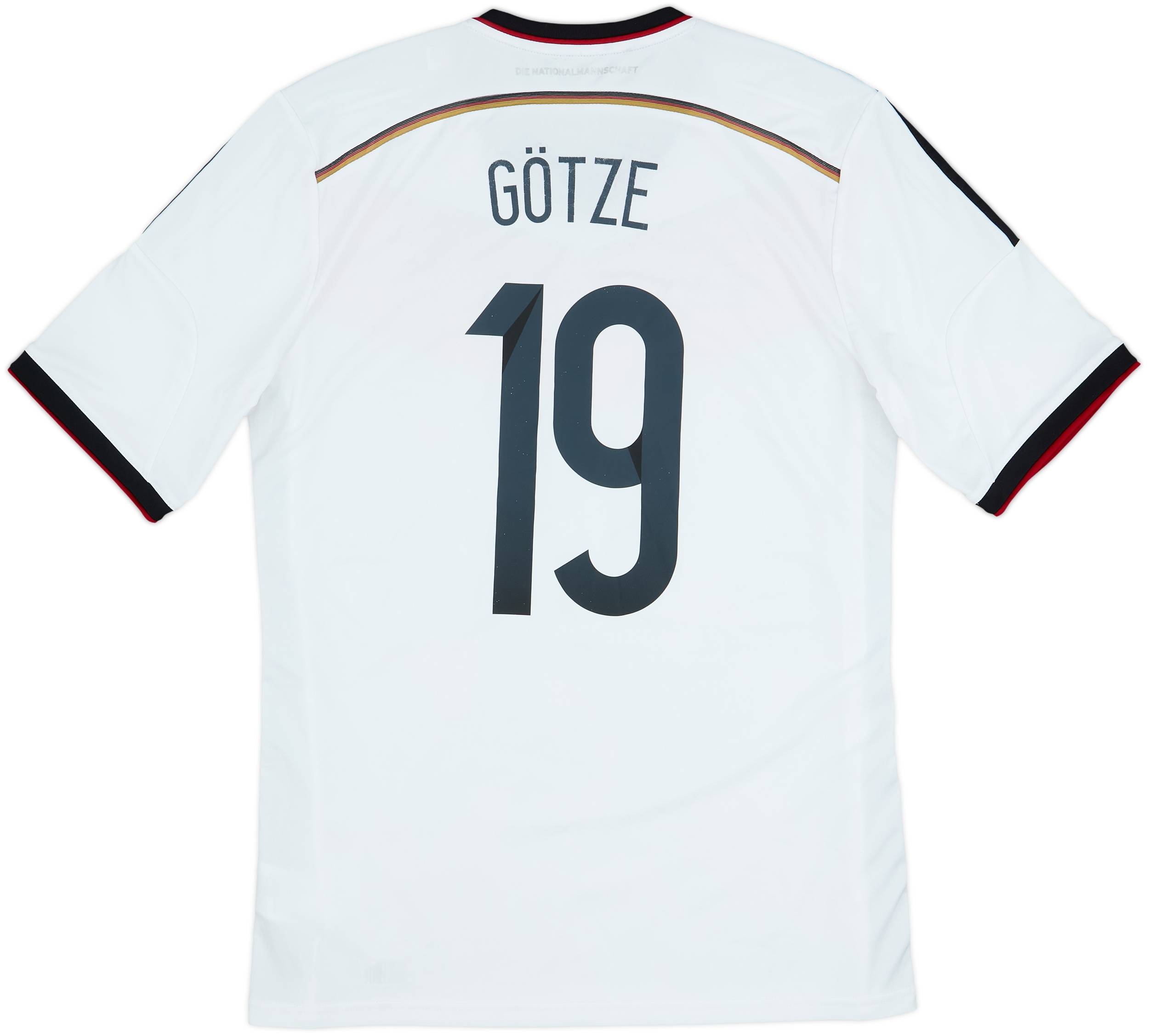 2014-15 Germany Home Shirt Gotze #19 - 6/10 - (L)