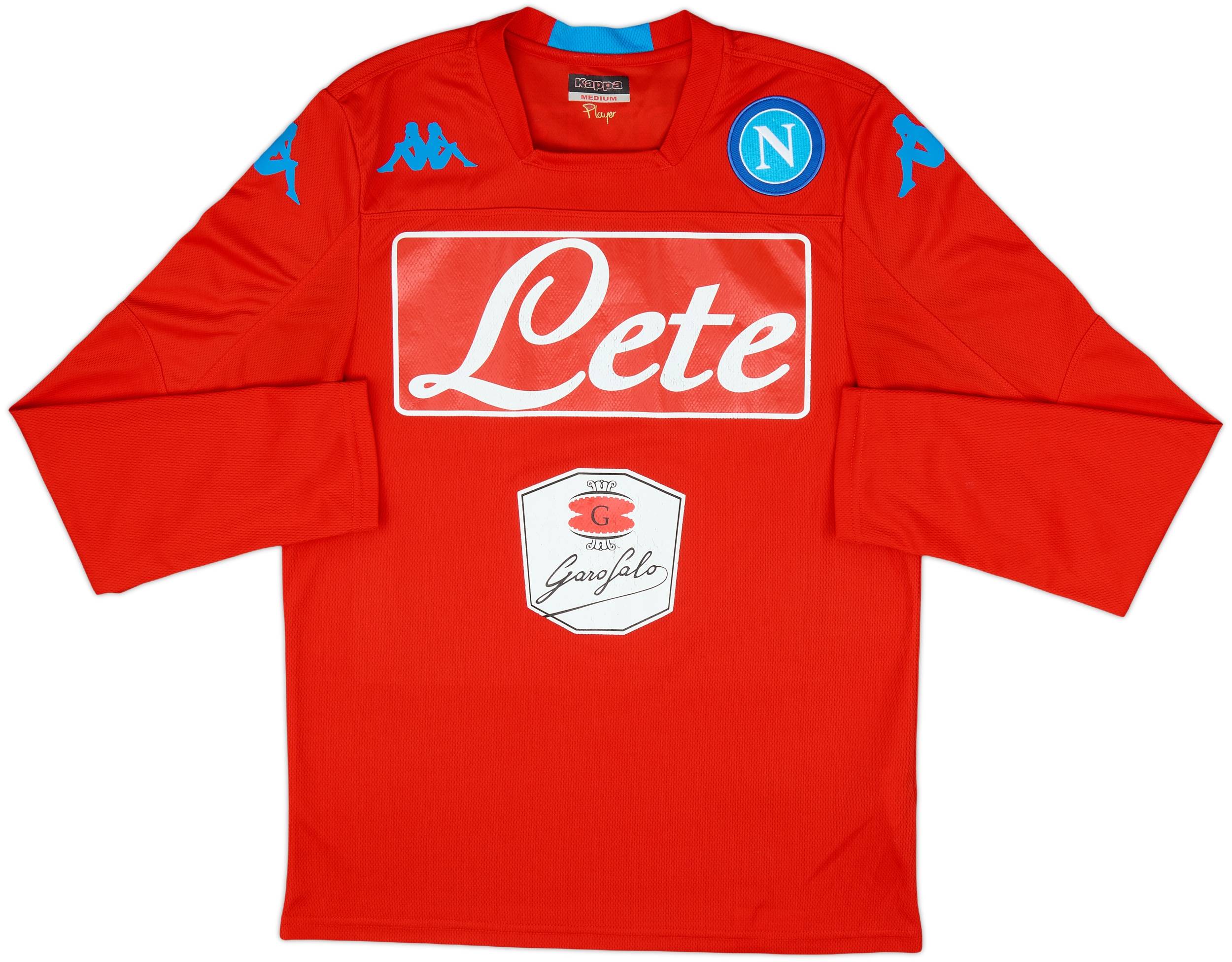 Kappa 2020〜21 ナポリ トレーニング ハーフジップ L 2020-21 Napoli