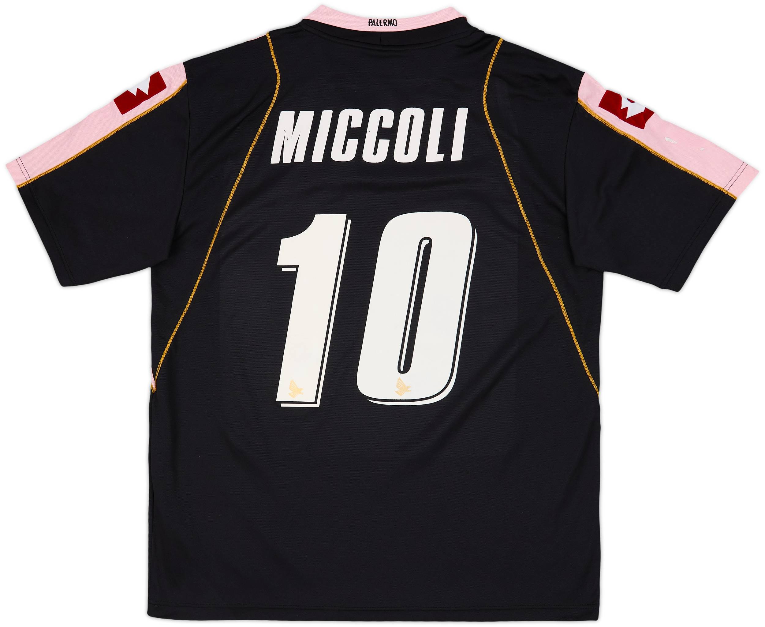 2008-09 Palermo Third Shirt Miccoli #10 - 5/10 - (XXL)