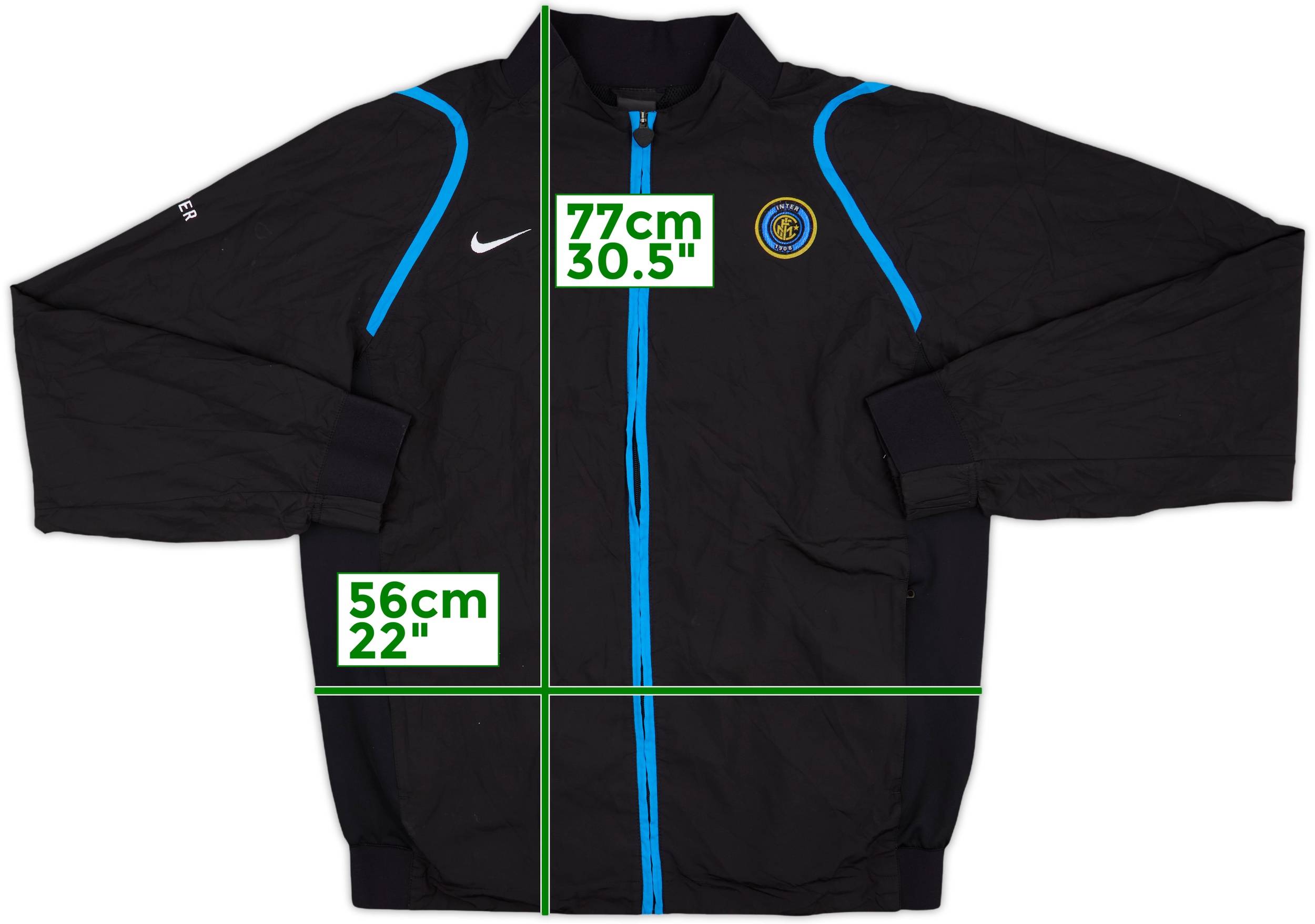 2006-07 Inter Milan Nike Track Jacket - 6/10 - (XL)
