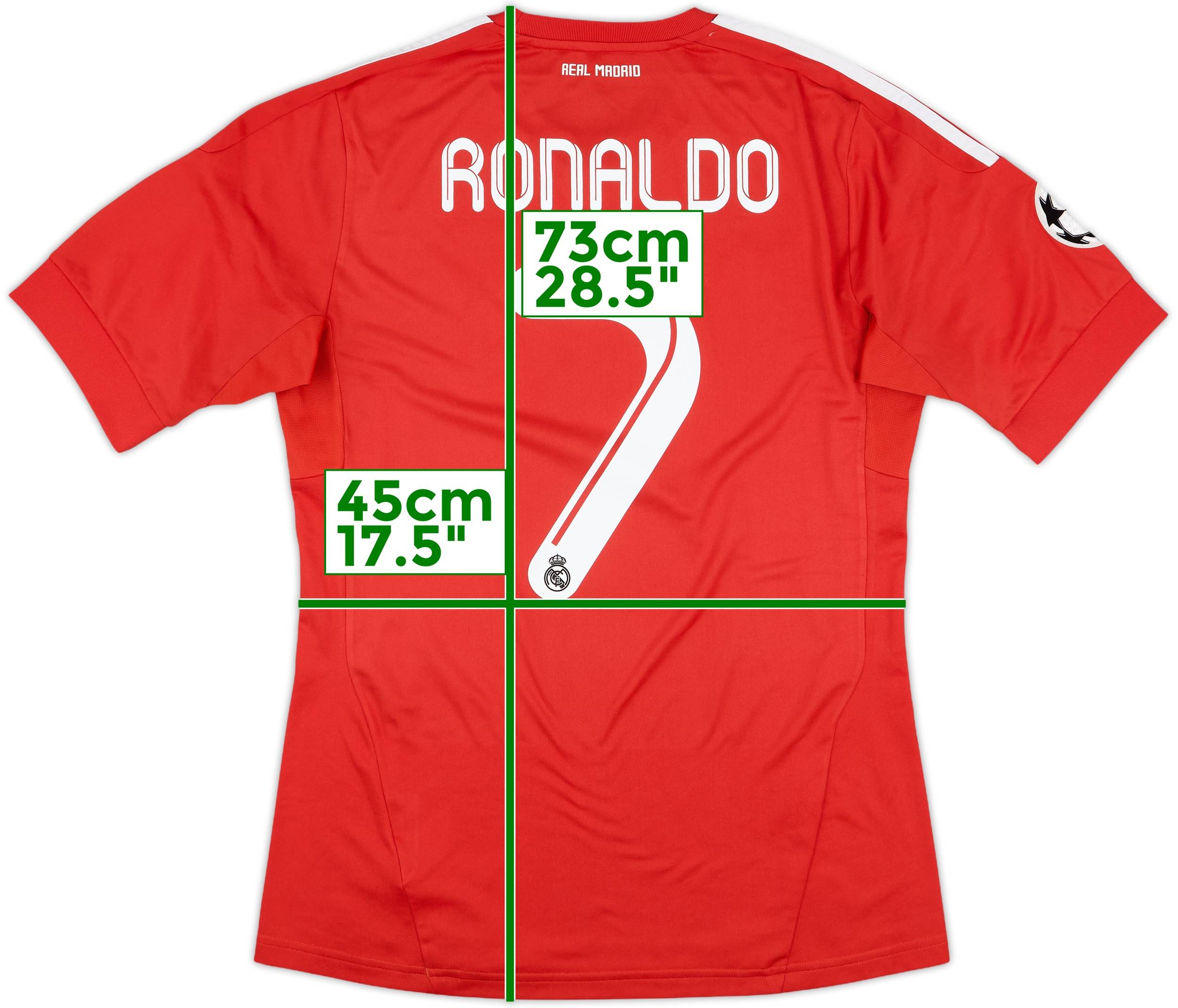 2011-12 Real Madrid Third CL Shirt Ronaldo #7 6/10 (S)