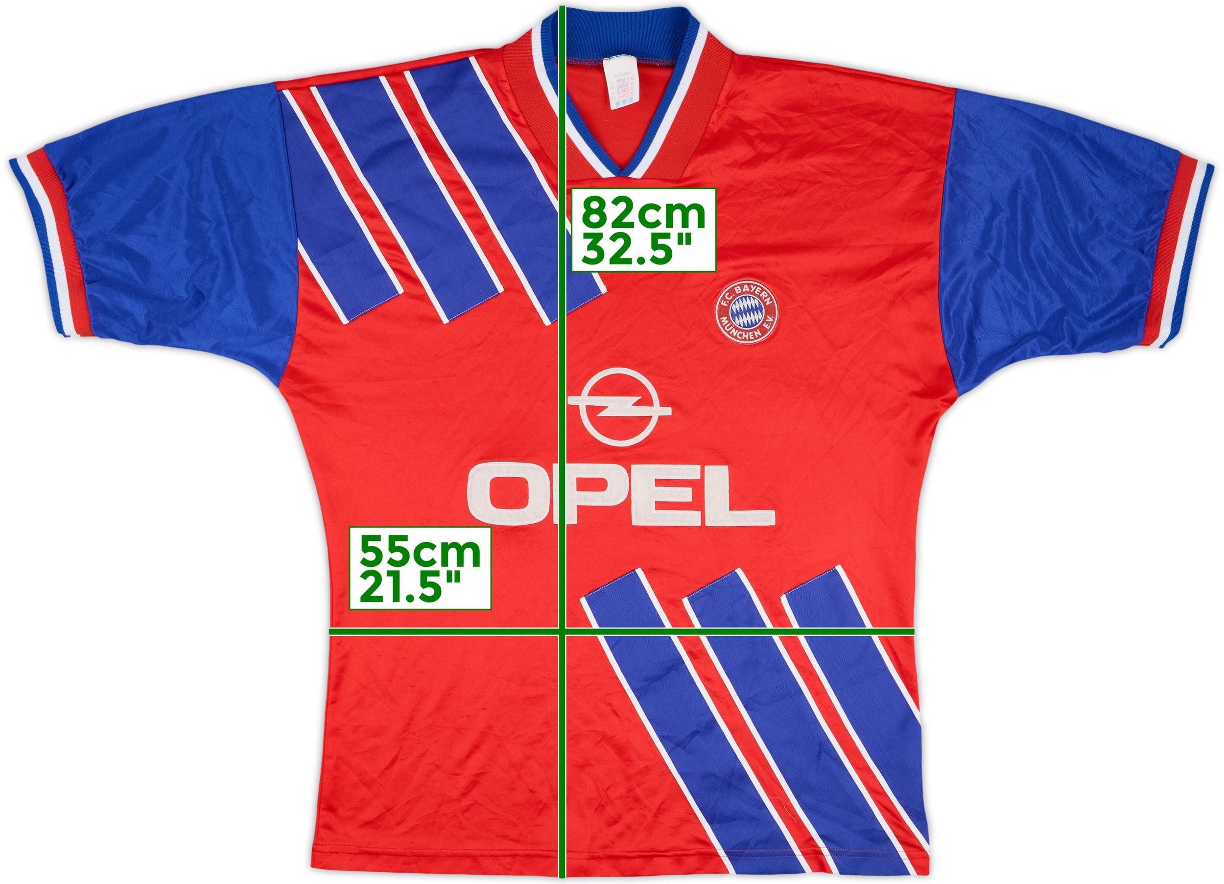 1993-95 Bayern Munich Home Shirt - 8/10 - (XL)