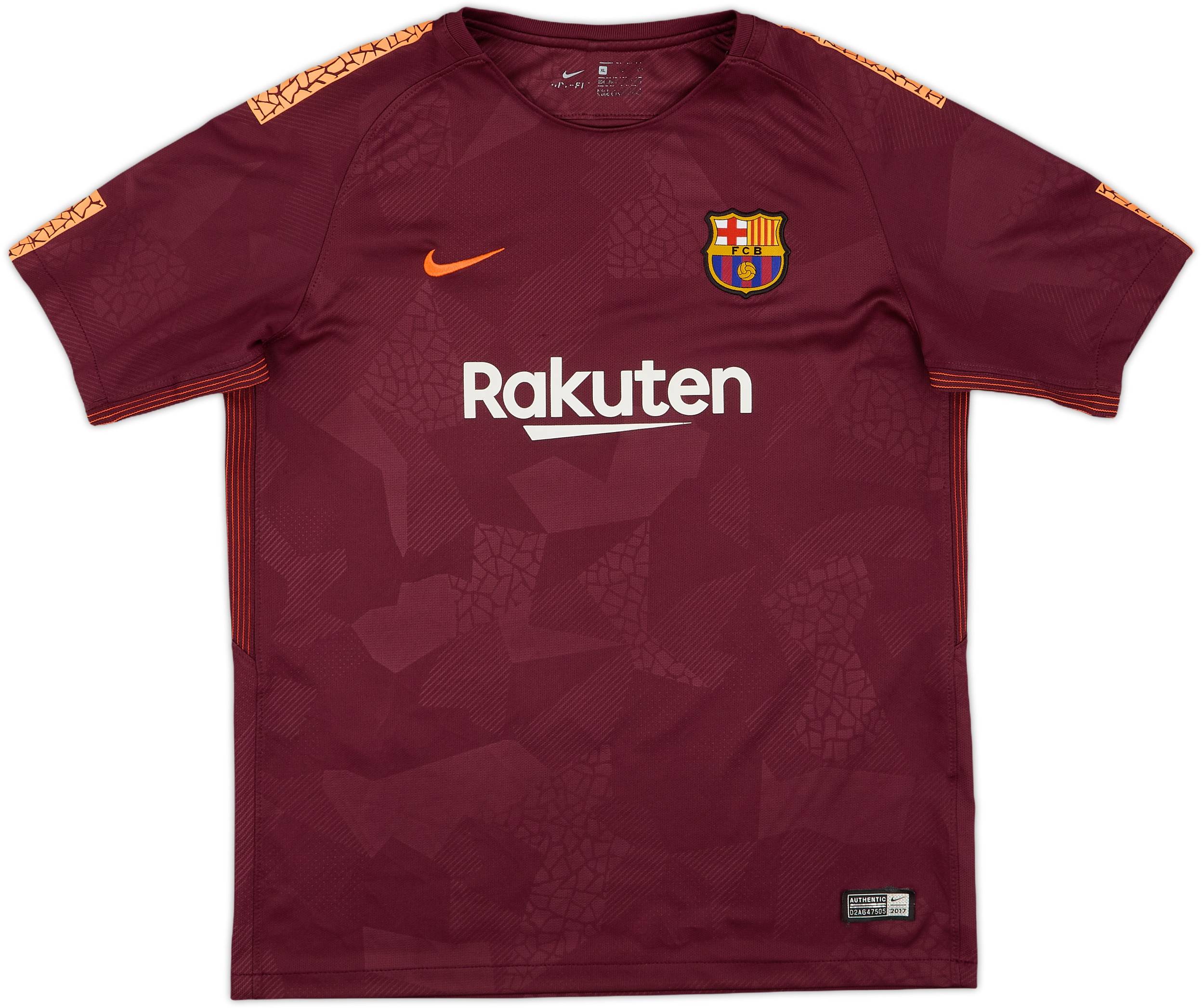 2017-18 Barcelona Third Shirt Suarez #9 - 8/10 - (XL.Boys)