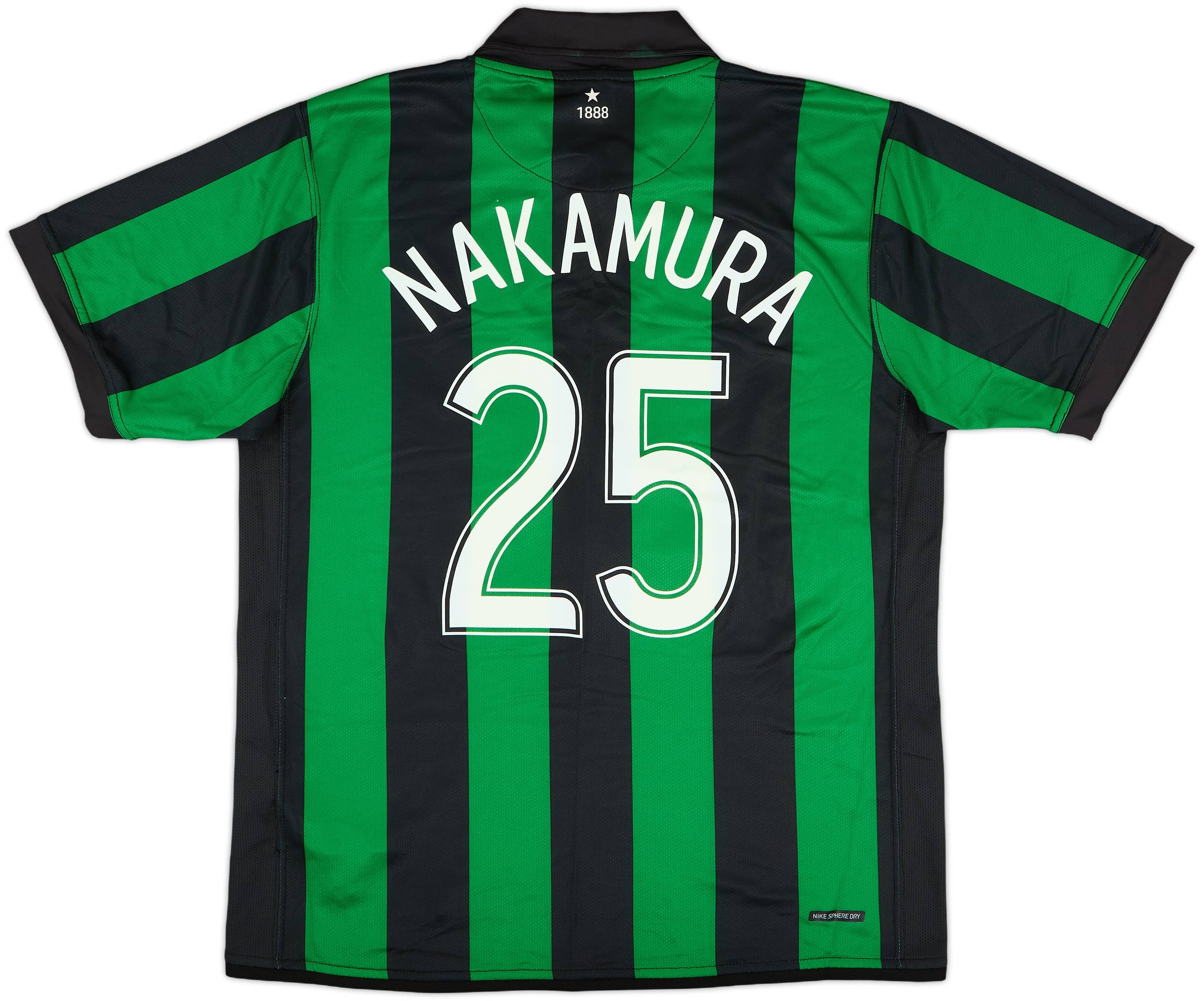 2006-08 Celtic Away Shirt Nakamura #25 - 8/10 - (L)